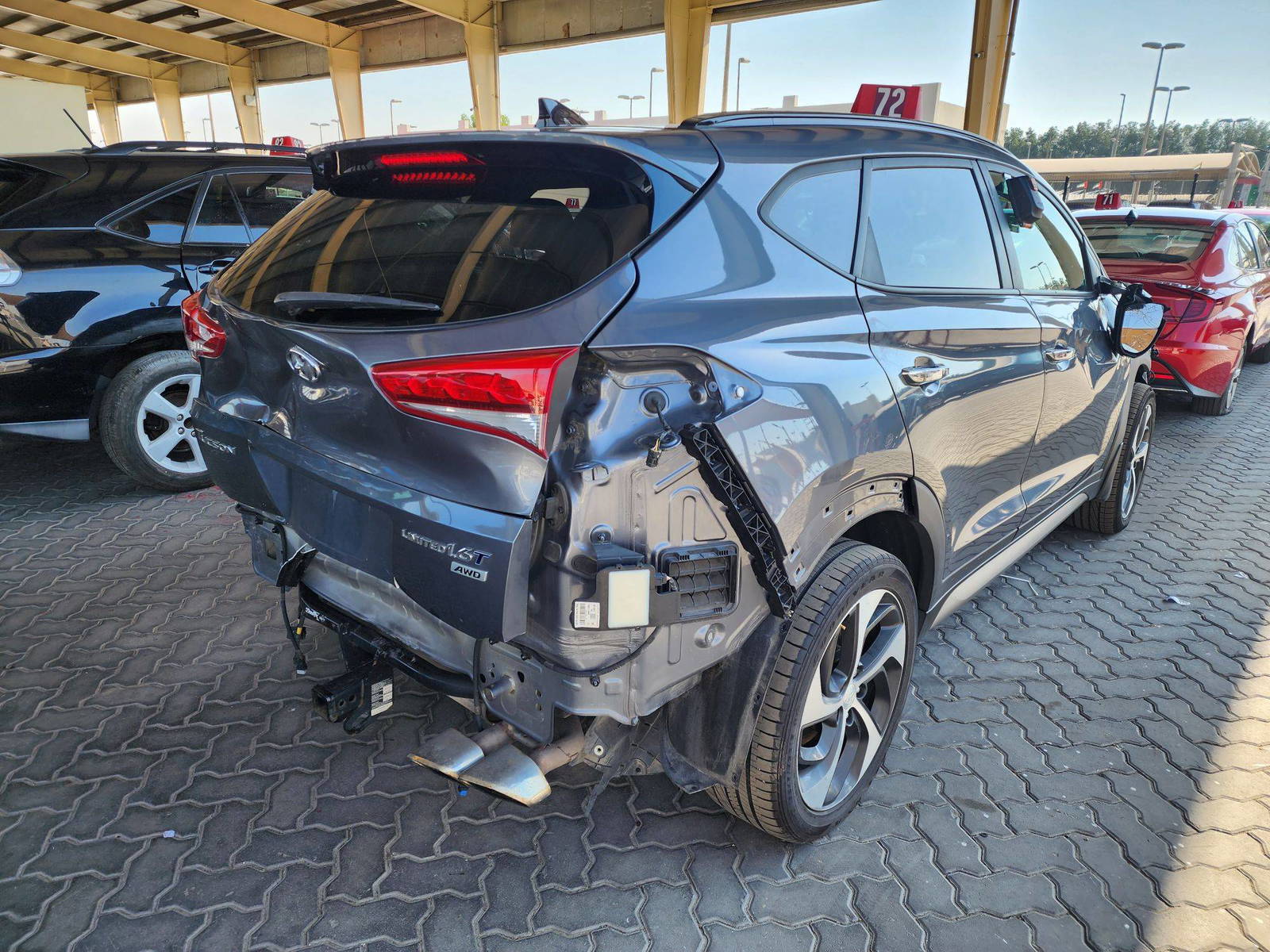 2017 HYUNDAI TUCSON — 83769 Miles — Lot 71083283 - Marhaba Auctions Used Cars - Image 3