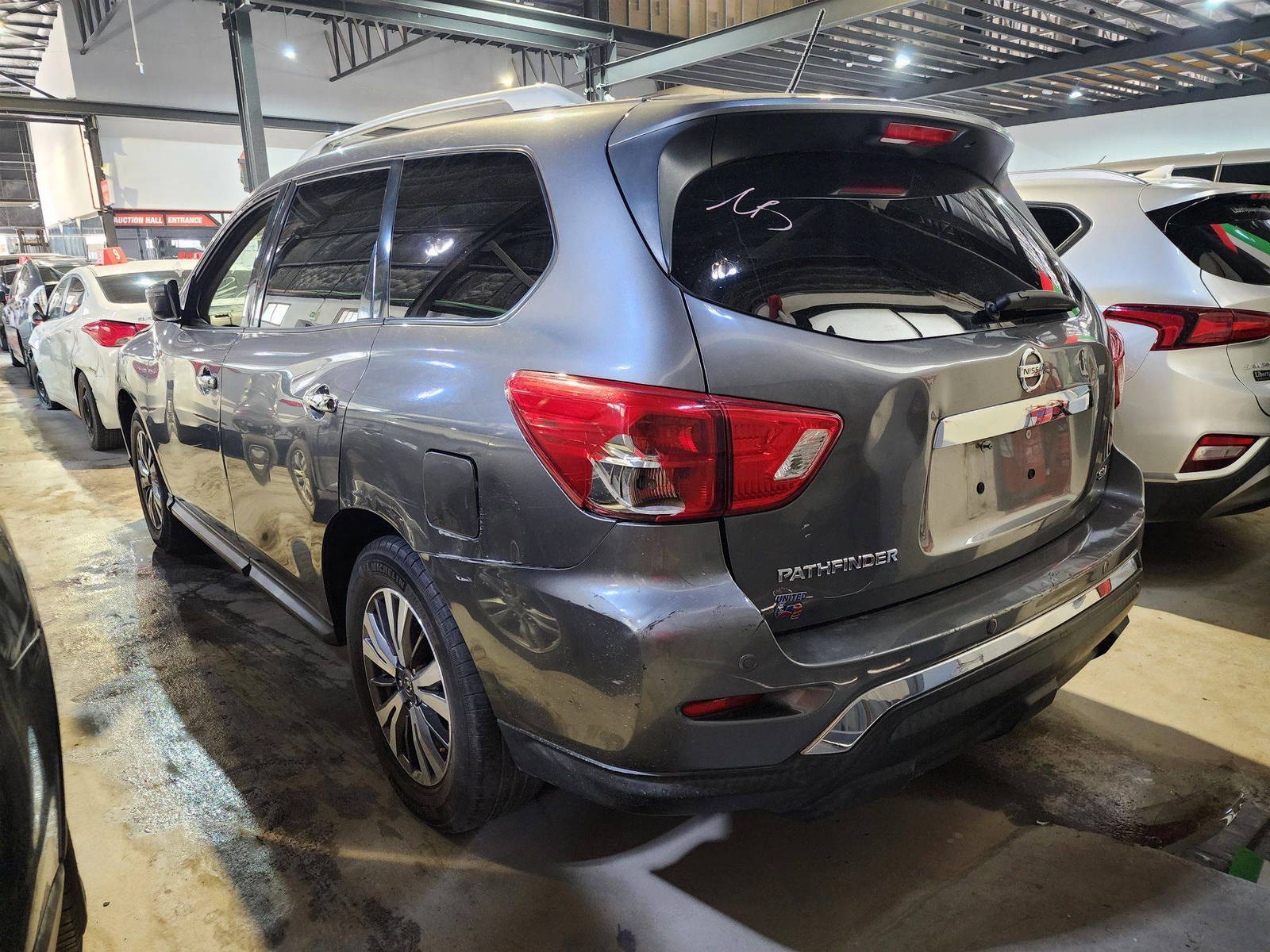 2018 NISSAN PATHFINDER — 110356 Miles — Lot 1609513 — Al Quoz - Marhaba Auctions Used Cars - Image 3