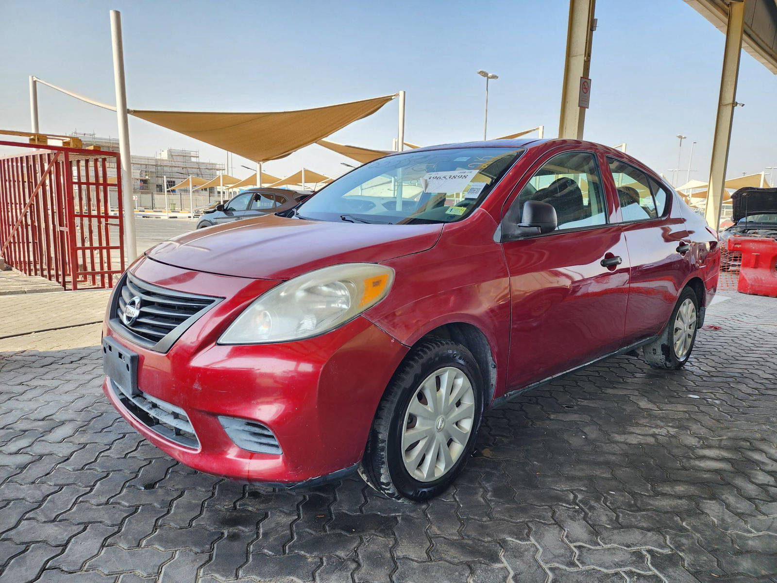 2013 NISSAN VERSA — 158980 Miles — Lot 6DL85420 — Souq - Marhaba Auctions Used Cars - Image 4