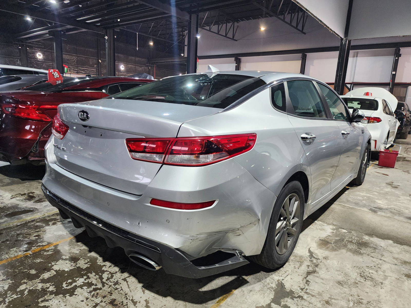 2019 KIA OPTIMA — 139863 Miles — Lot 52196 — Main - Marhaba Auctions Used Cars - Image 4