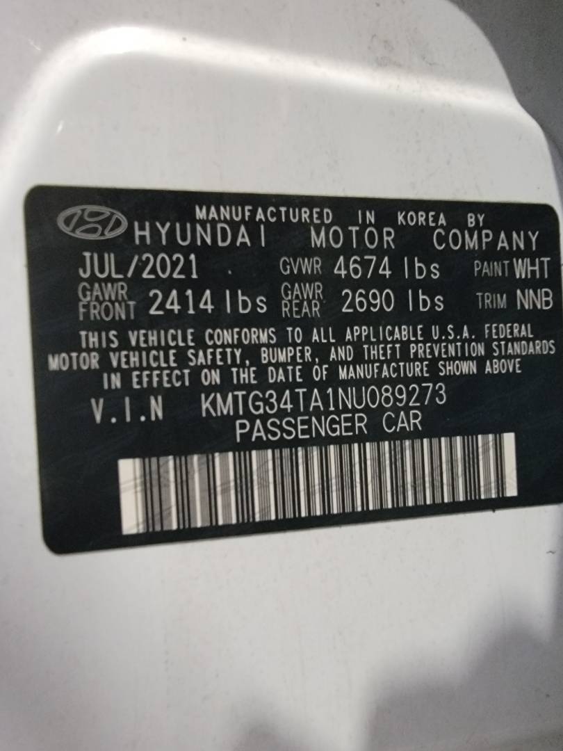 GENESIS G70 2022 - Marhaba Auction Used Cars - Image 11