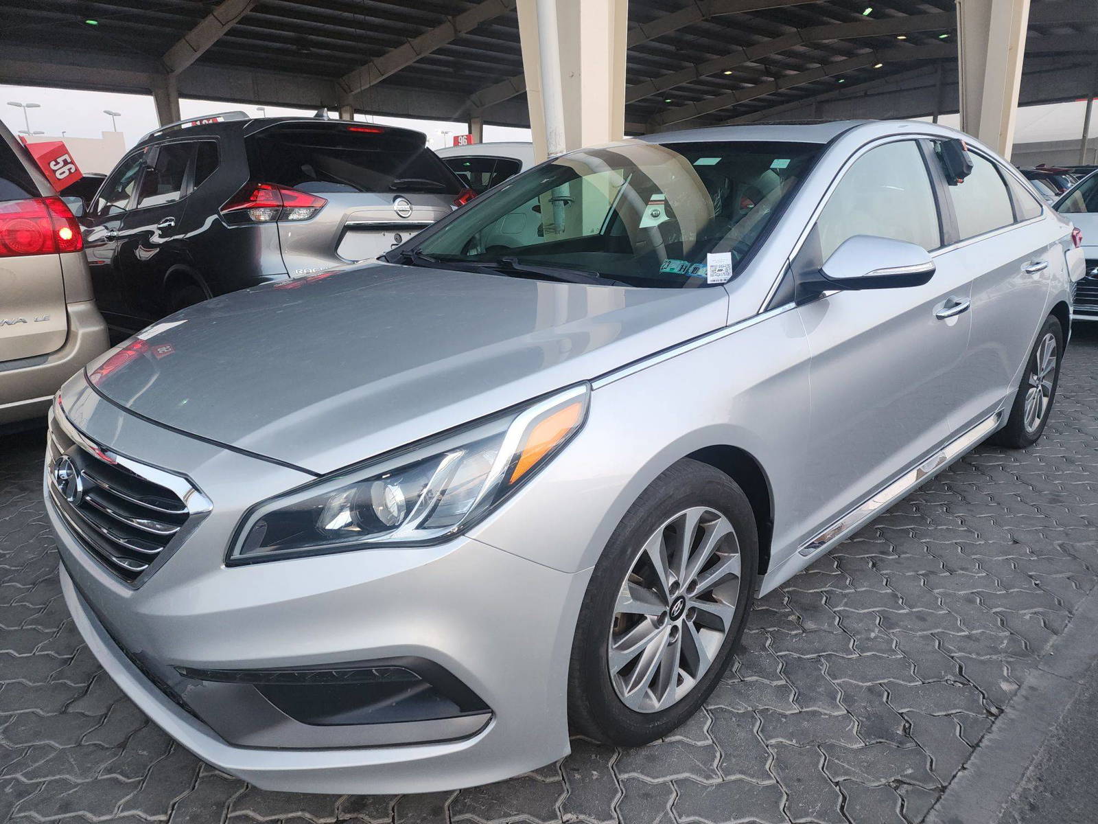 2017 HYUNDAI SONATA — 135478 Miles — Lot 37650464 — Main - Marhaba Auctions Used Cars - Image 4