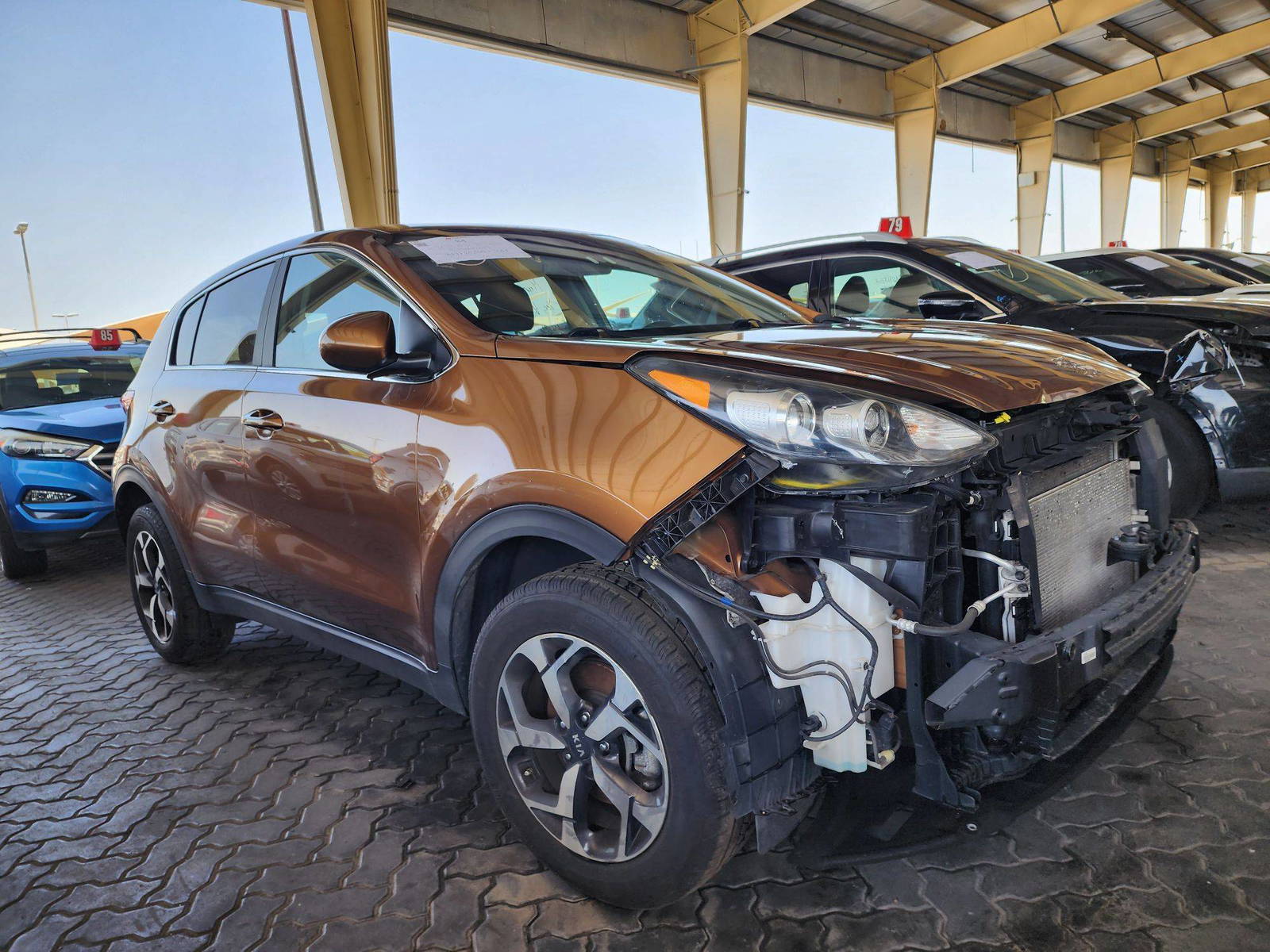 2021 KIA SPORTAGE — 91842 Miles — Lot 22267 — Souq - Marhaba Auctions Used Cars - Image 4