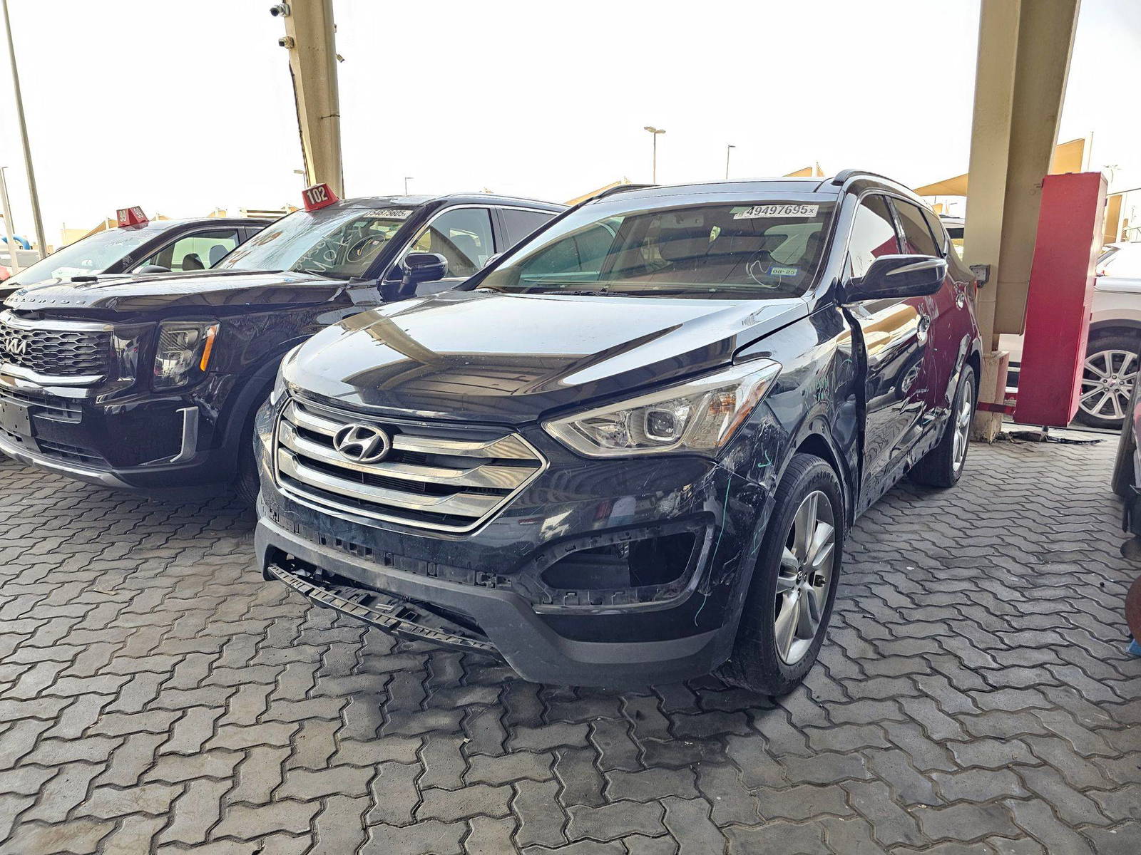 2014 HYUNDAI SANTA FE SPORT — 124830 Miles — Lot XEG178821 — Souq - Marhaba Auctions Used Cars - Image 6