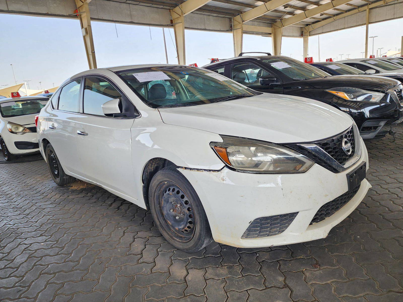 2017 NISSAN SENTRA — 137626 Miles — Lot 35657 — Souq - Marhaba Auctions Used Cars - Image 4