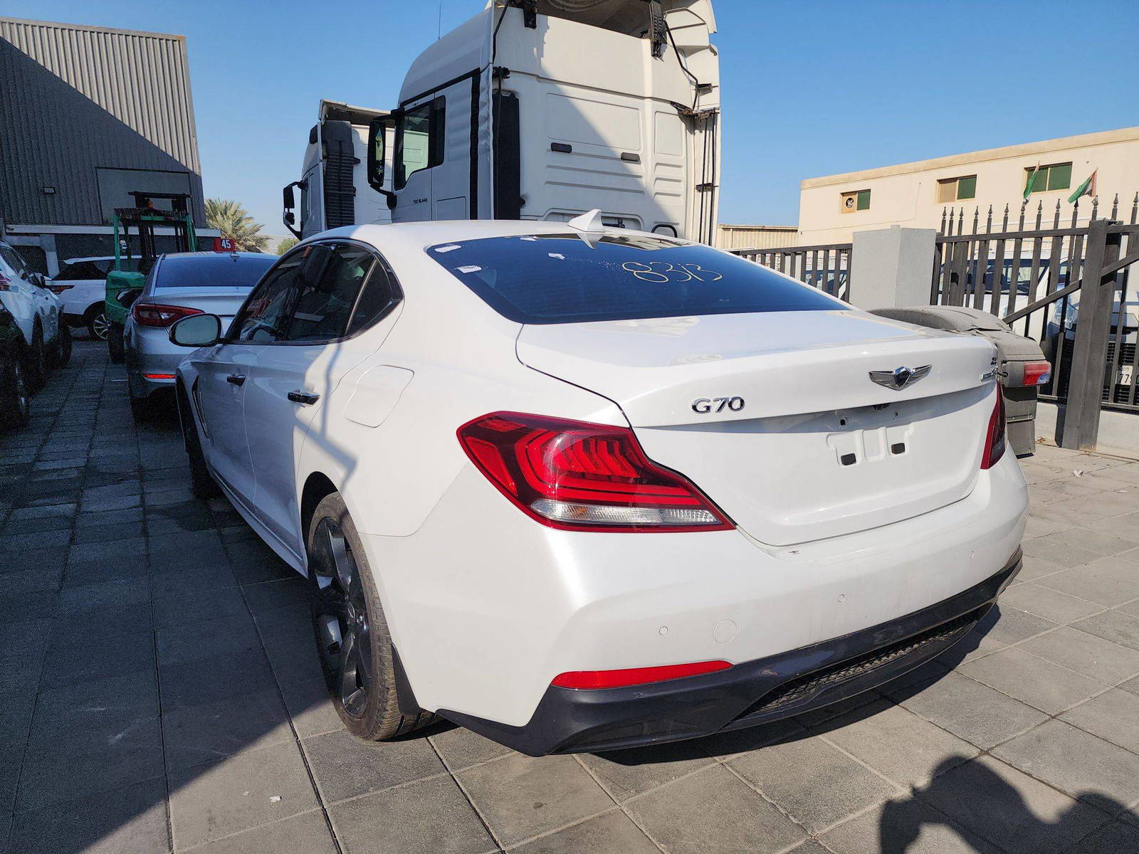 2019 GENESIS G70 — 59401 Miles — Lot 215478 — Main - Marhaba Auctions Used Cars - Image 3
