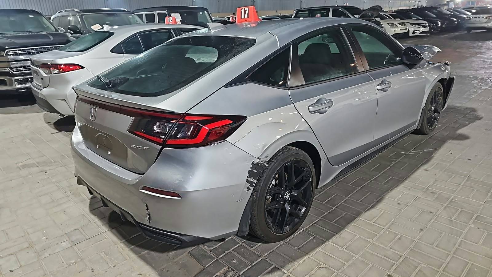 2024 HONDA CIVIC — 49503 Miles — Lot RE024541 - Marhaba Auctions Used Cars - Image 3