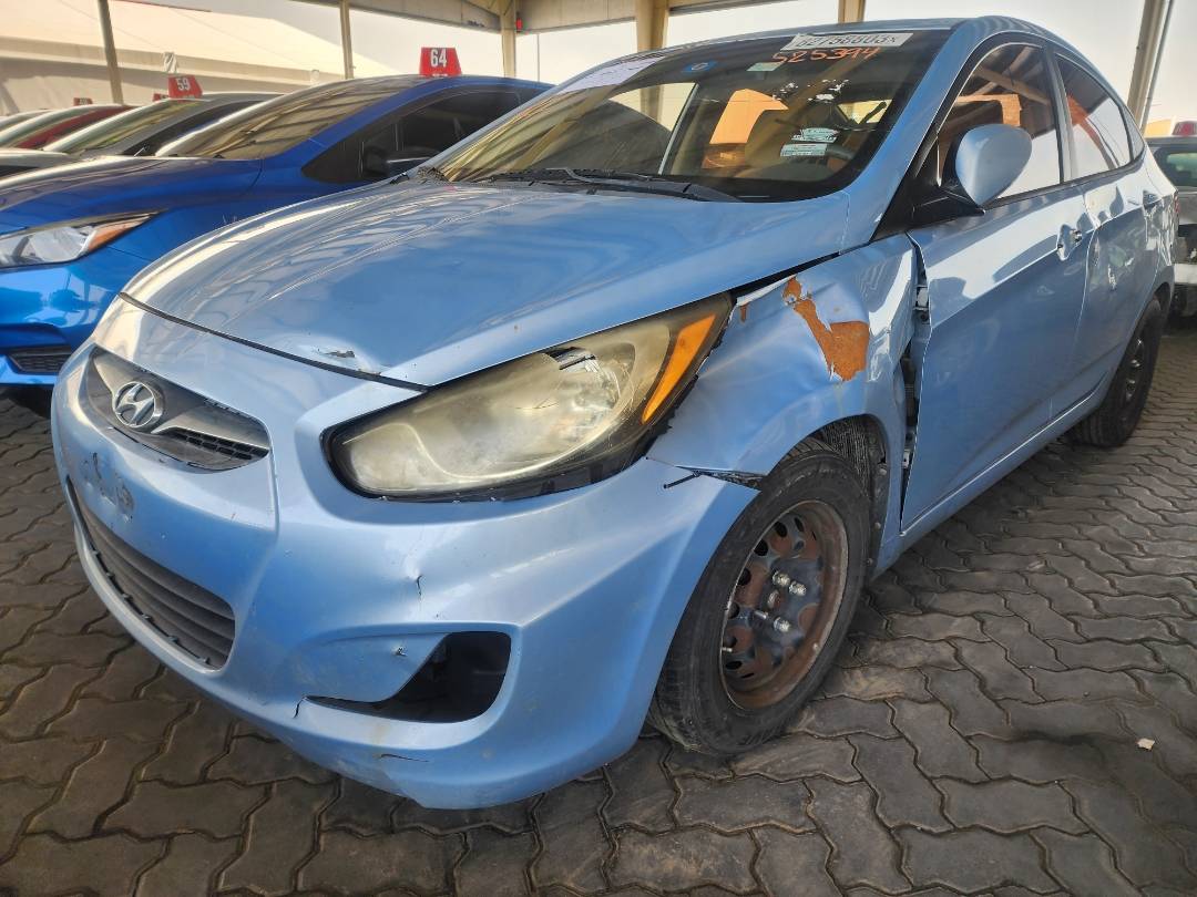 2013 HYUNDAI ACCENT — 129888 Miles — Lot 82758803 - Marhaba Auctions Used Cars - Image 3