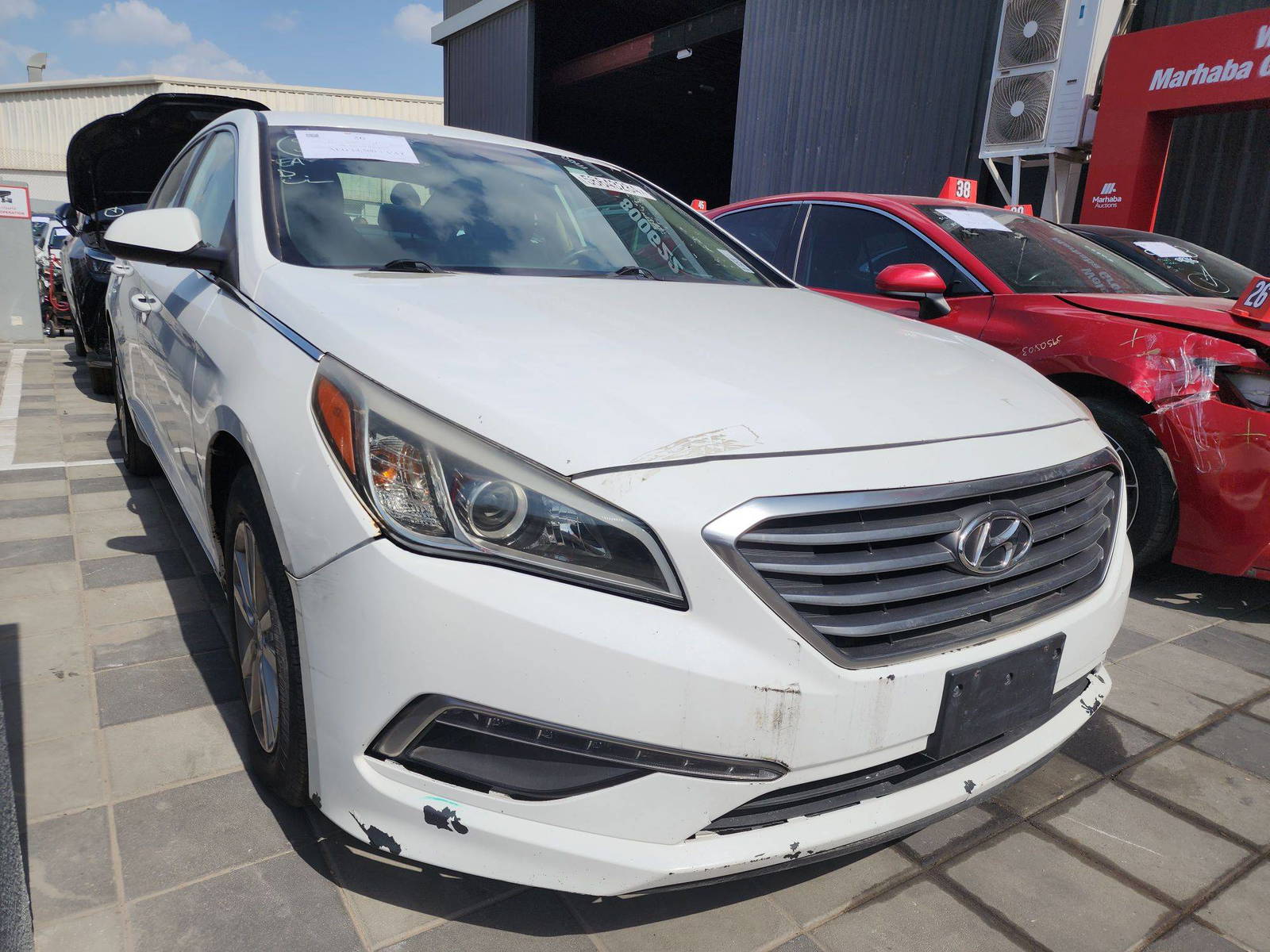 2015 HYUNDAI SONATA — 107521 Miles — Lot 48578 — Al Quoz - Marhaba Auctions Used Cars - Image 3
