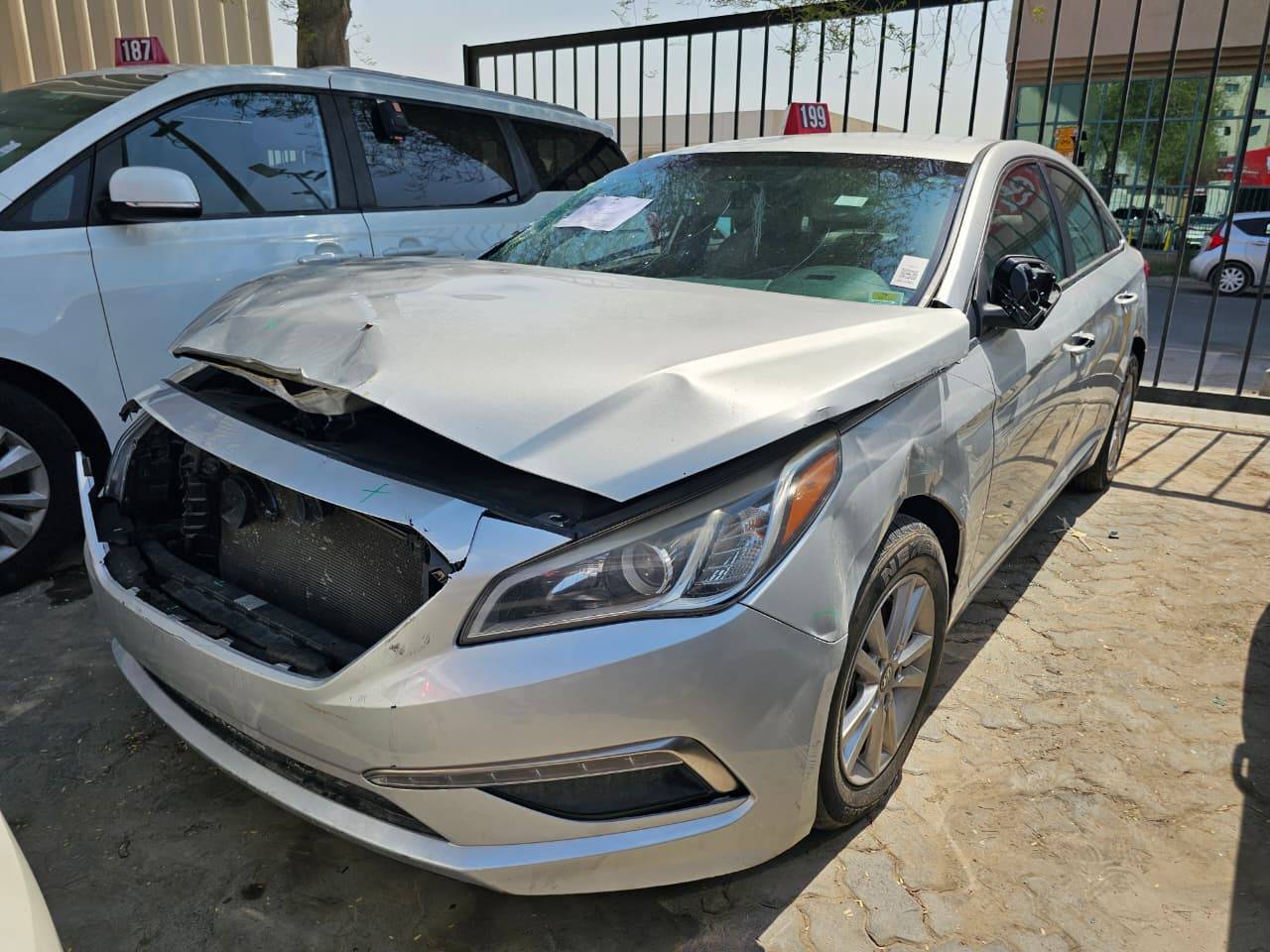 2015 HYUNDAI SONATA — sold — 160830 Miles — Lot 97633675 — Souq - Marhaba Auctions Used Cars - Image 2
