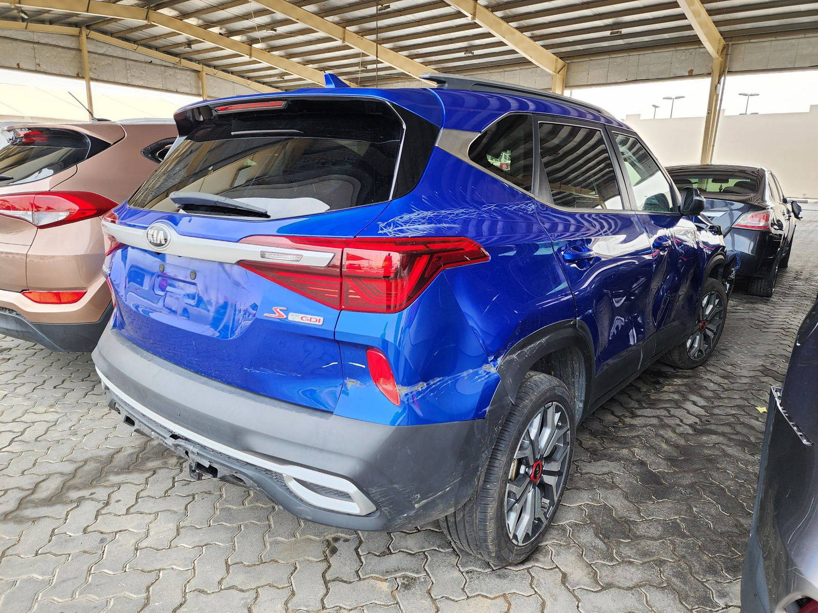 2021 KIA SELTOS — 72619 Miles — Lot 54684714 — Main - Marhaba Auctions Used Cars - Image 3