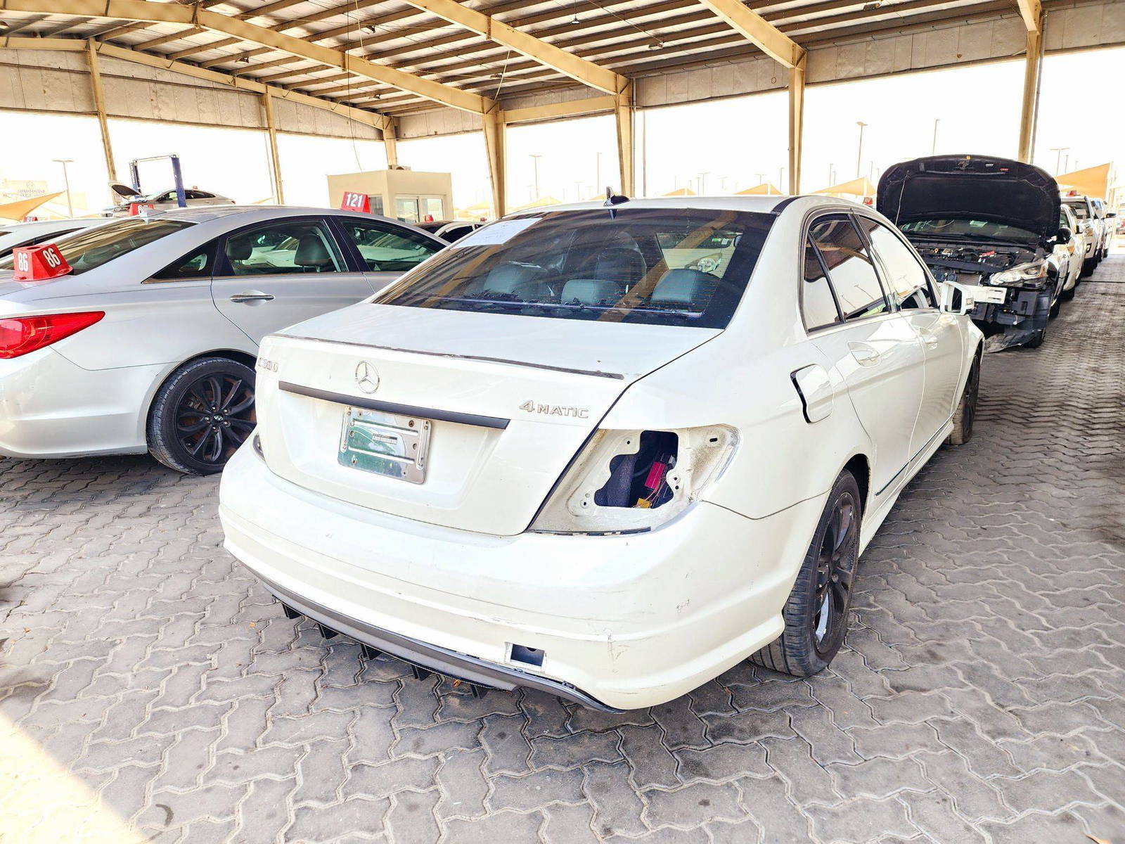 2011 MERCEDES BENZ C300 — 158408 Miles — Lot 42182975 — Souq - Marhaba Auctions Used Cars - Image 3