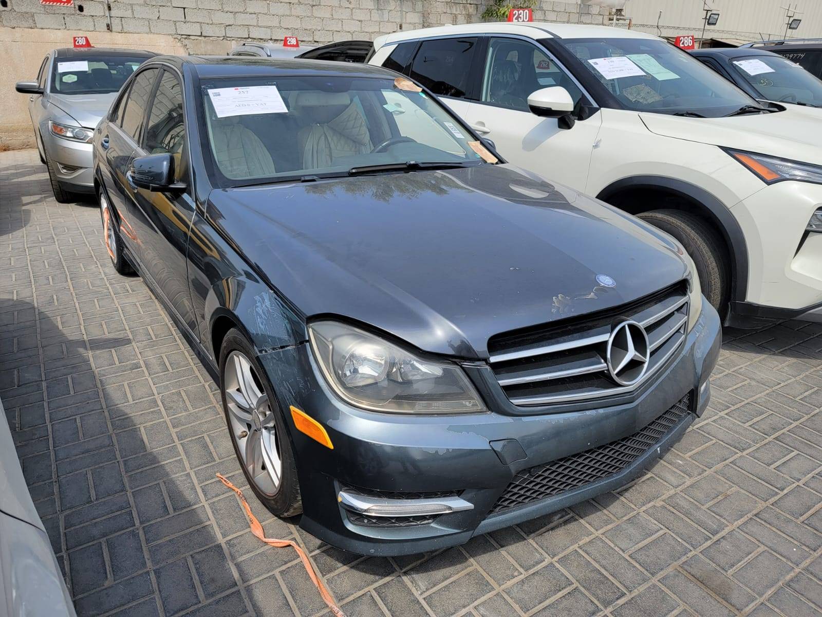 2014 MERCEDES BENZ C 250 — 174529 Miles — Lot 3445420 — Main - Marhaba Auctions Used Cars - Image 3