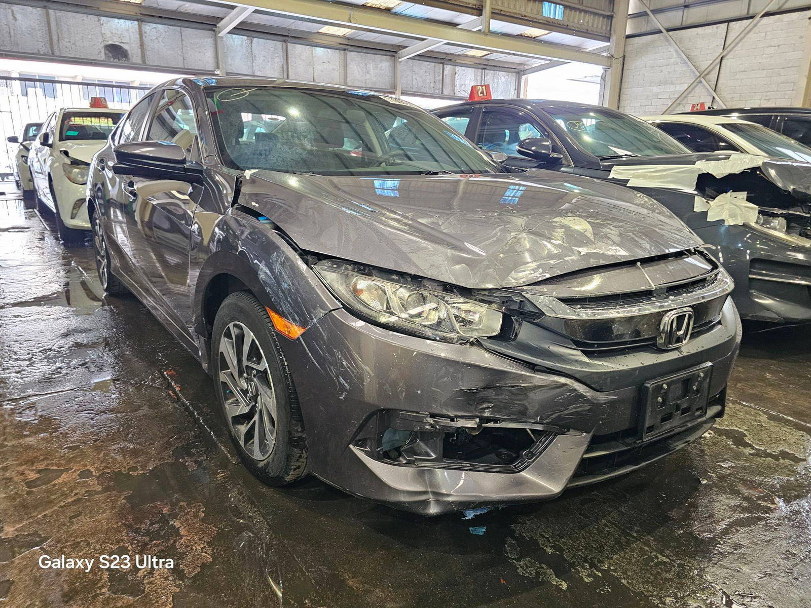 2016 HONDA CIVIC — 74471 KM — Lot 71065995 — Main - Marhaba Auctions Used Cars - Image 4