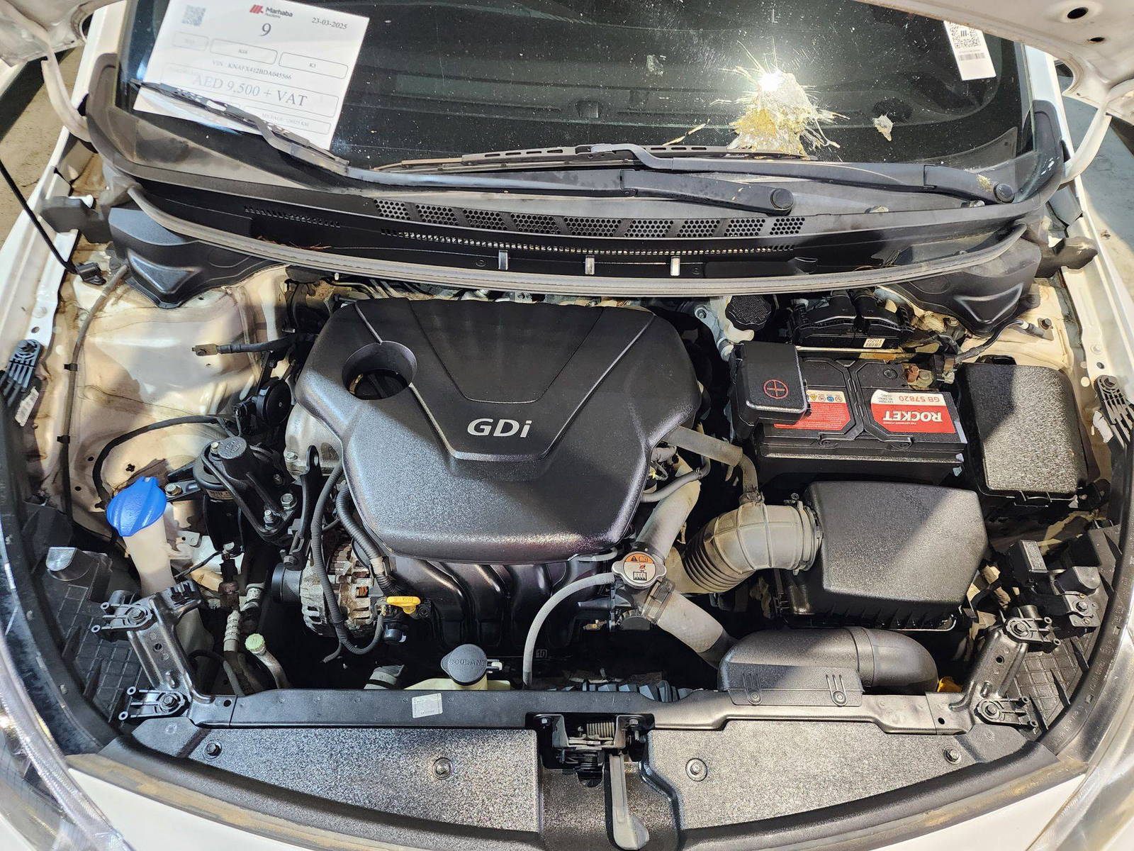 2013 KIA K3 — 128825 KM — Lot 045566 — Main - Marhaba Auctions Used Cars - Image 13