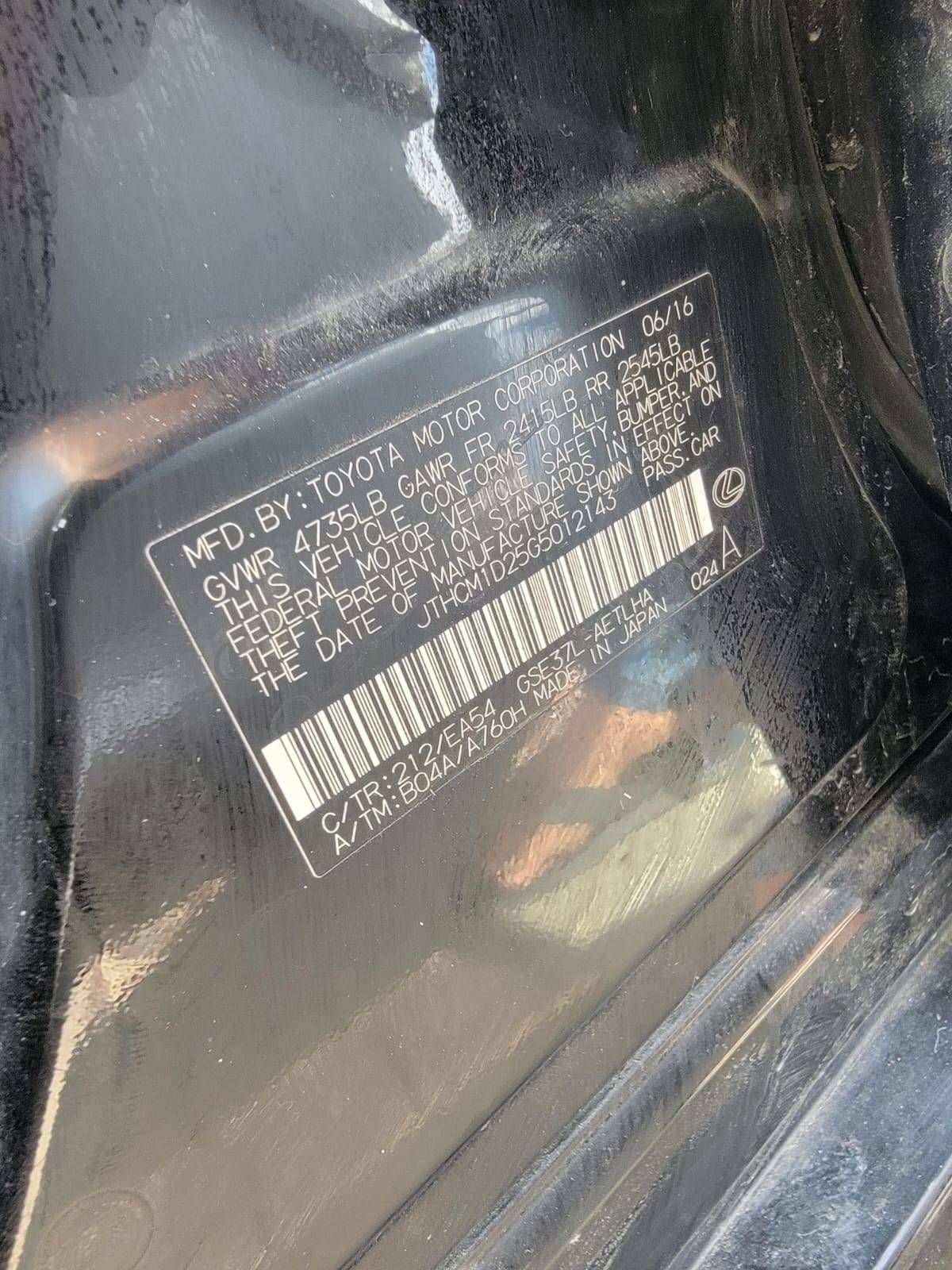 LEXUS IS 300 2016 - Marhaba Auction Used Cars - Image 8