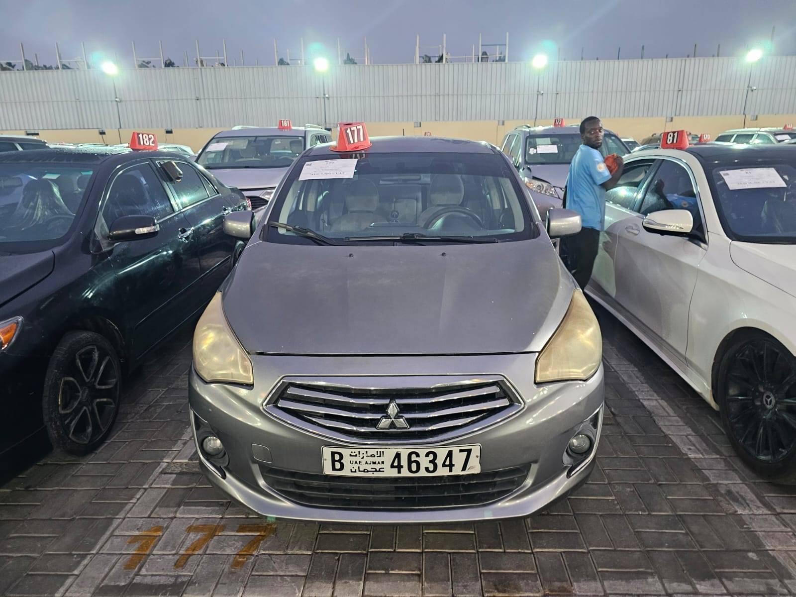 2019 MITSUBISHI MIRAGE — 79287 Miles — Lot FJ2KHF04424 — Al Sajaa - Marhaba Auctions Used Cars - Image 6