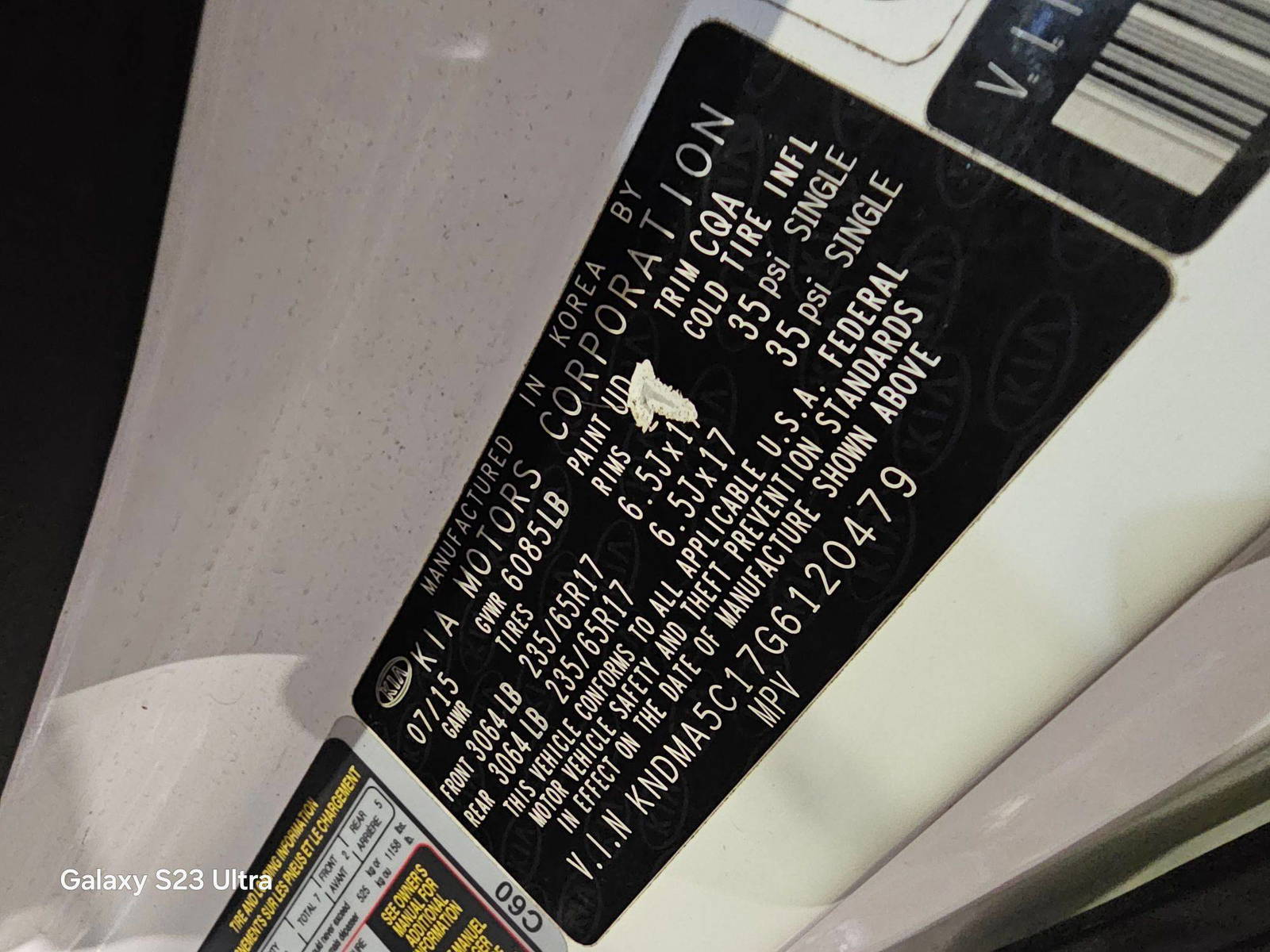 KIA SEDONA 2016 - Marhaba Auction Used Cars - Image 9