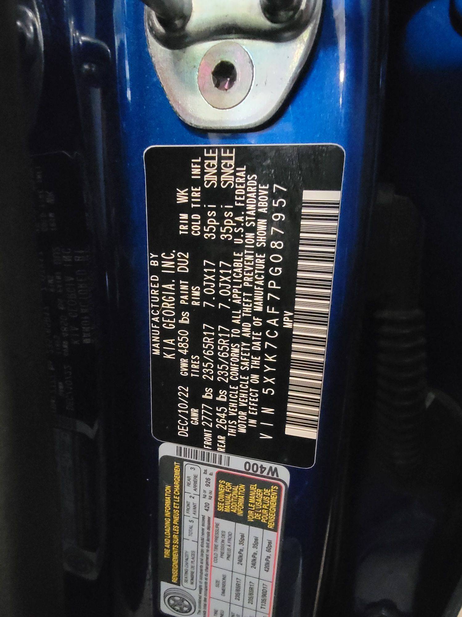 KIA SPORTAGE 2023 - Marhaba Auction Used Cars - Image 11