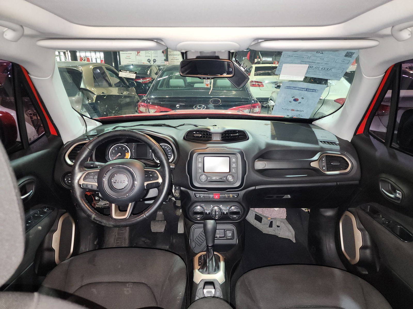 2017 JEEP RENEGADE SPORT — 96320 KM — Lot E58963 — Al Quoz - Marhaba Auctions Used Cars - Image 8