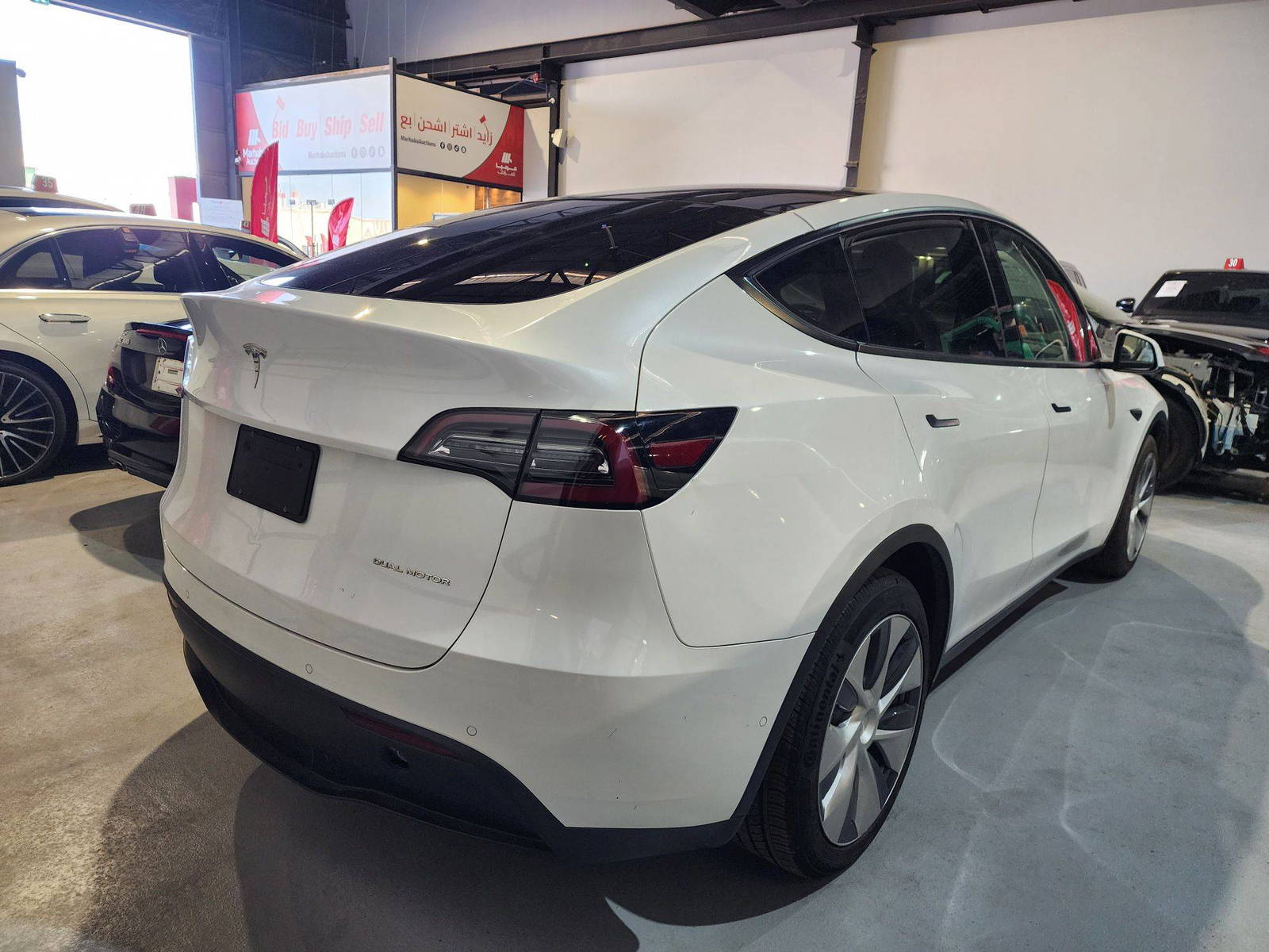 2020 TESLA MODEL Y — 84327 Miles — Lot 27403 — Al Quoz - Marhaba Auctions Used Cars - Image 5
