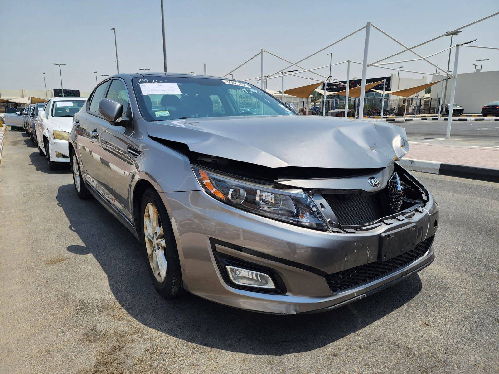 2015 KIA OPTIMA — 74501 Miles — Lot 2454 — Souq - Marhaba Auctions Used Cars - Image 14
