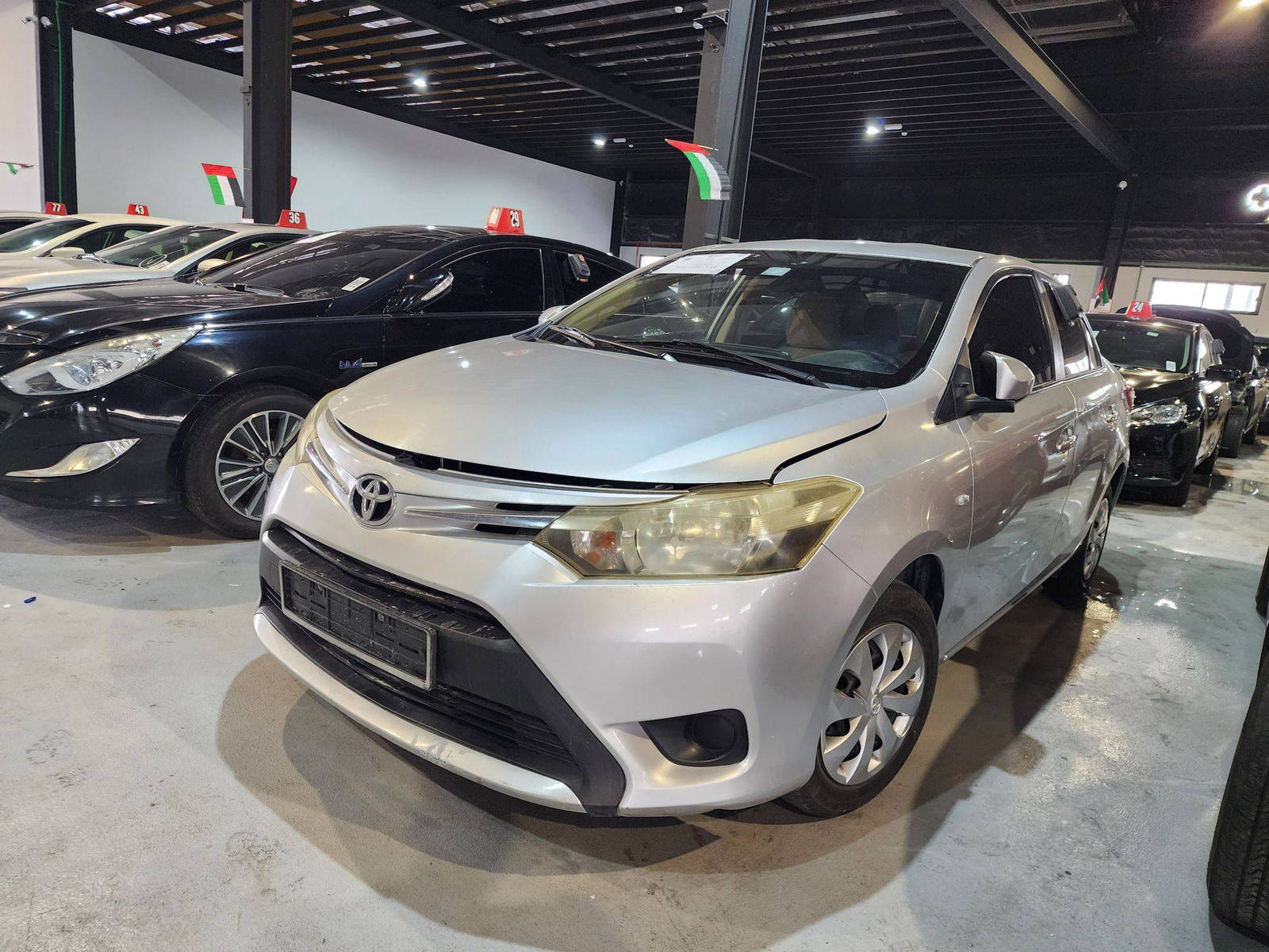 2016 TOYOTA YARIS — 237177 KM — Lot 44702 — Al Quoz - Marhaba Auctions Used Cars - Image 8