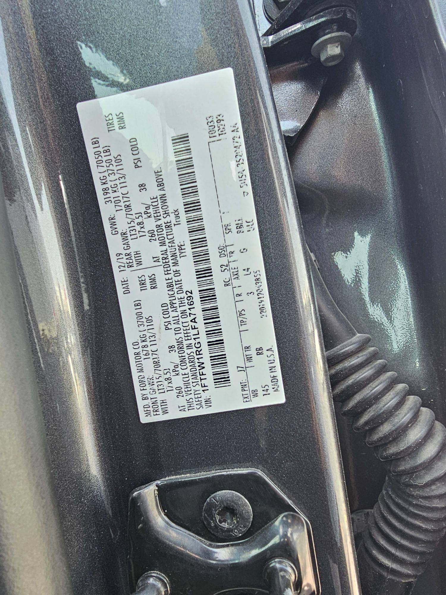 FORD F150 - Raptor 2020 - Marhaba Auction Used Cars - Image 12