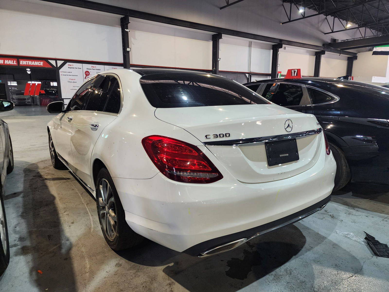 2017 MERCEDES BENZ C300 — 105350 Miles — Lot 79529 — Main - Marhaba Auctions Used Cars - Image 3