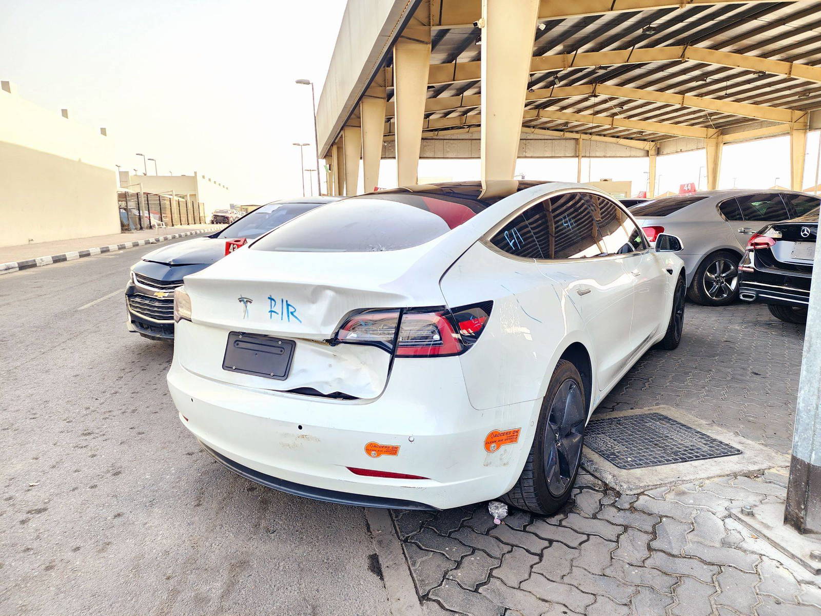 2020 TESLA MODEL 3 — 53020 Miles — Lot F599065 — Main - Marhaba Auctions Used Cars - Image 3