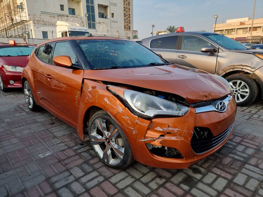 2013 HYUNDAI VELOSTER — 127032 Miles — Lot 114443 — Ind. 12 - Marhaba Auctions Used Cars - Image 3