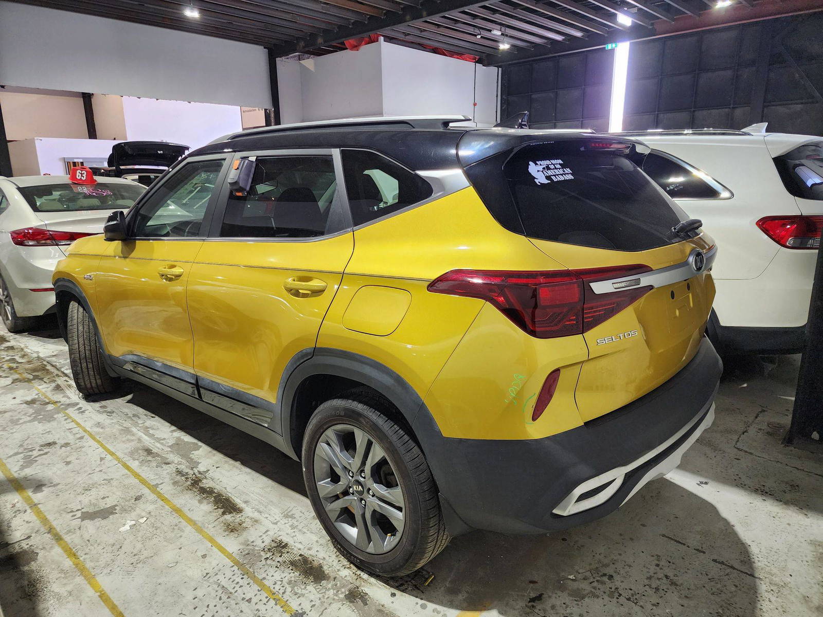 2021 KIA SELTOS — 38688 Miles — Lot 178814 — Main - Marhaba Auctions Used Cars - Image 3