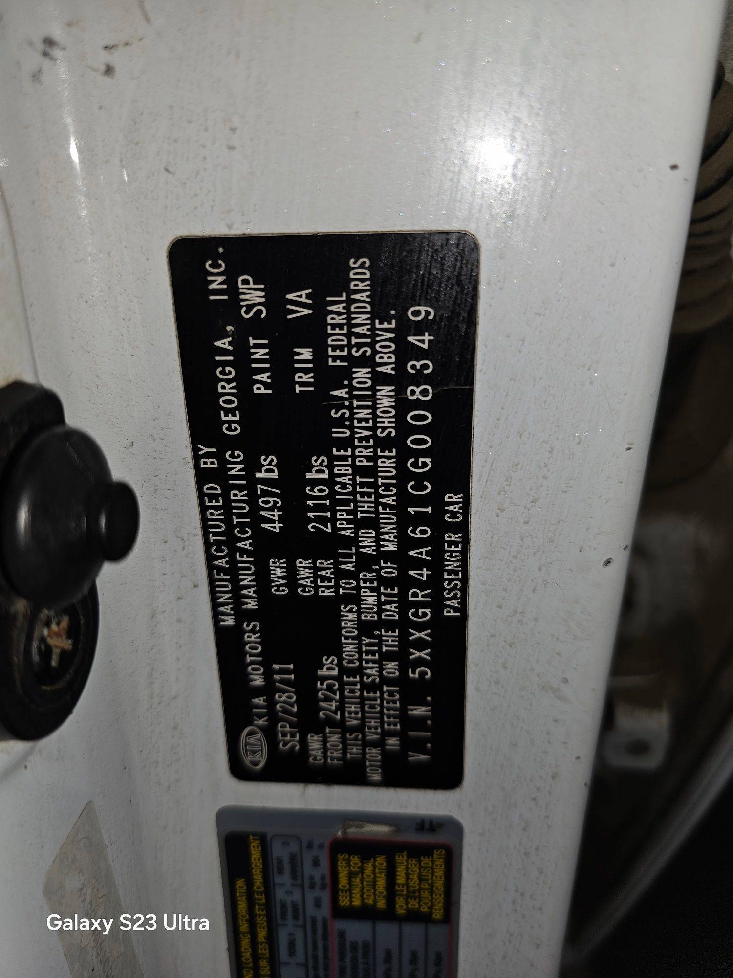 KIA OPTIMA 2012 - Marhaba Auction Used Cars - Image 10