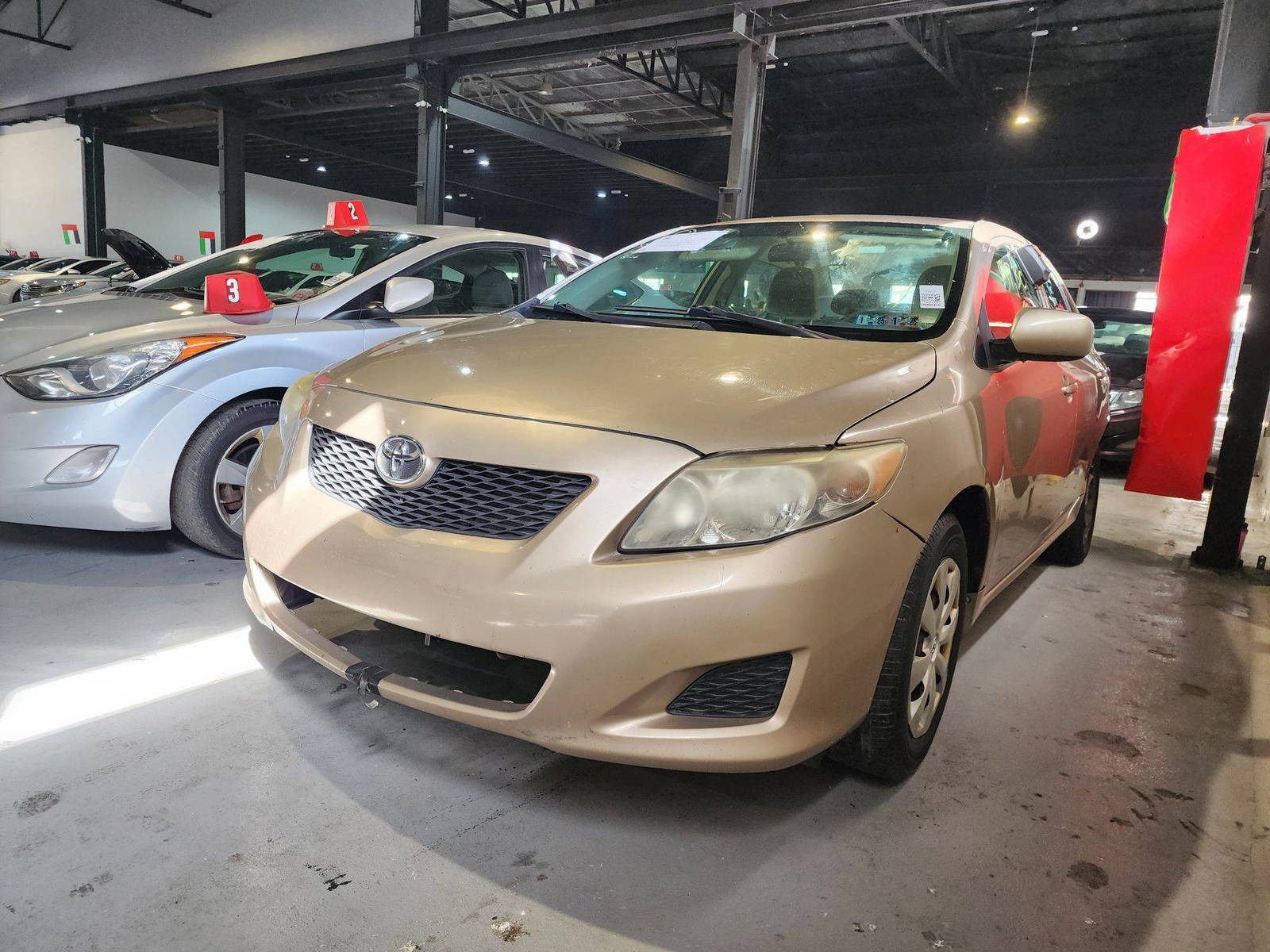 2009 TOYOTA COROLLA — 137308 Miles — Lot 94573 — Al Quoz - Marhaba Auctions Used Cars - Image 4