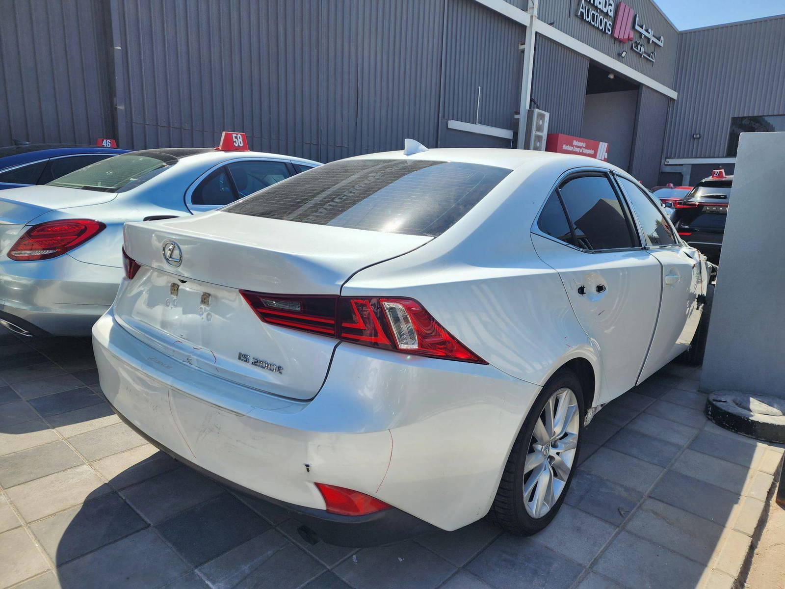 2016 LEXUS IS 200T — 65851 Miles — Lot 30481 — Al Quoz - Marhaba Auctions Used Cars - Image 3