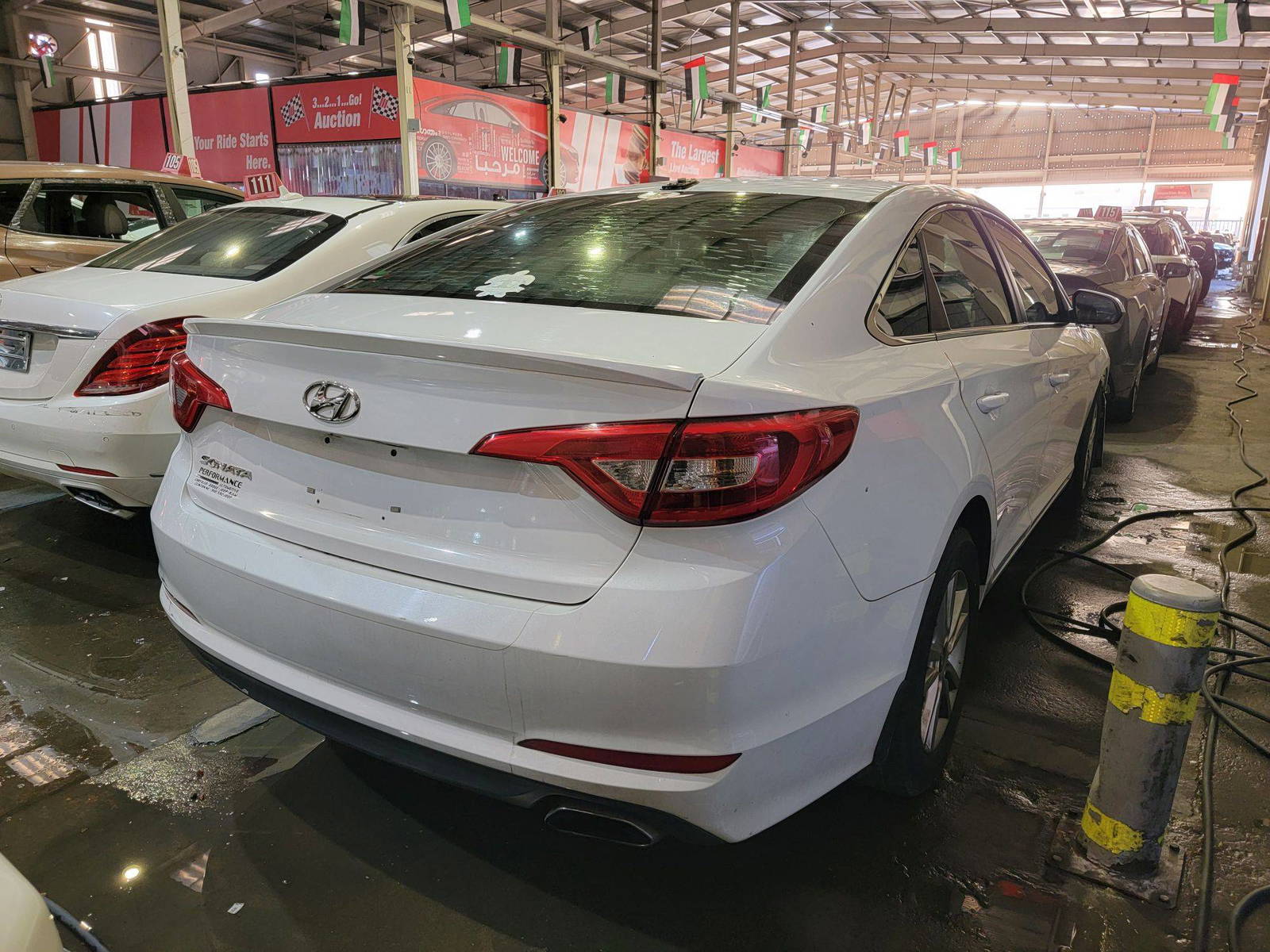 2017 HYUNDAI SONATA — 201485 Miles — Lot 0HH583355 — Main - Marhaba Auctions Used Cars - Image 4
