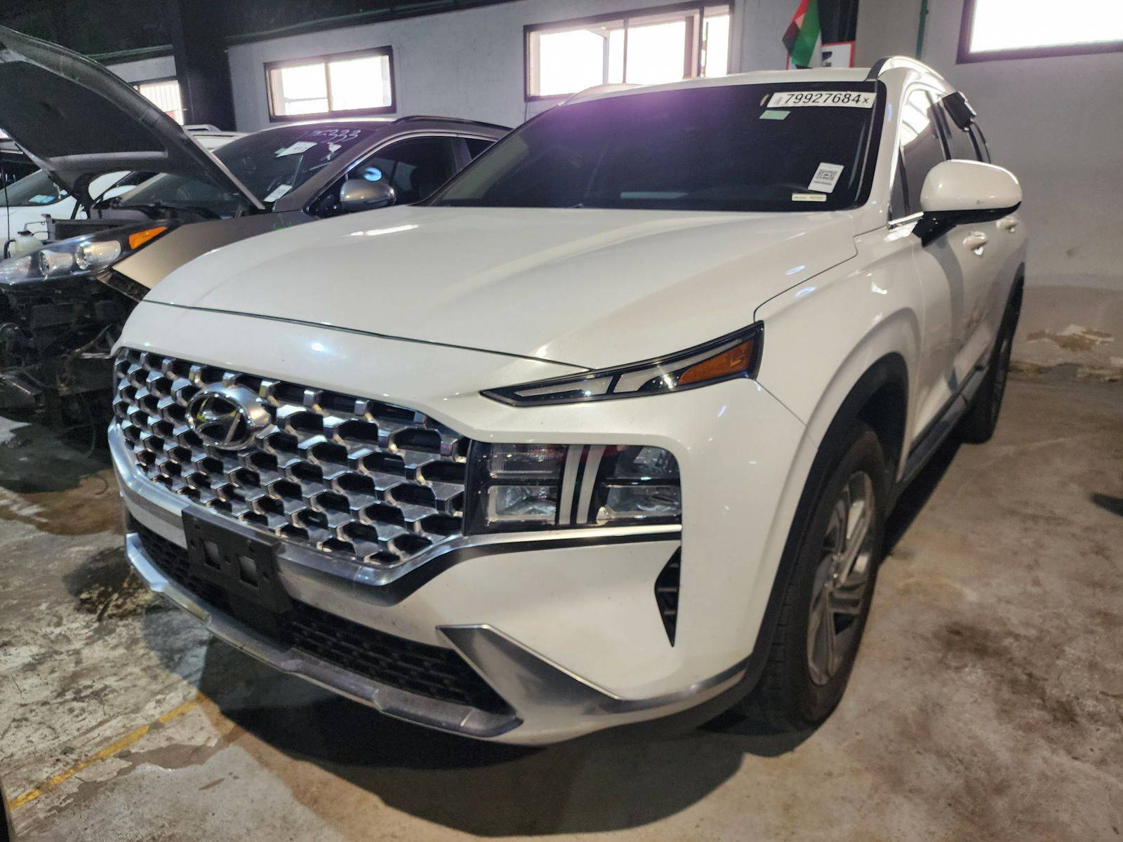 2021 HYUNDAI SANTA FE — 81515 Miles — Lot 3MH331386 — Al Quoz - Marhaba Auctions Used Cars - Image 4