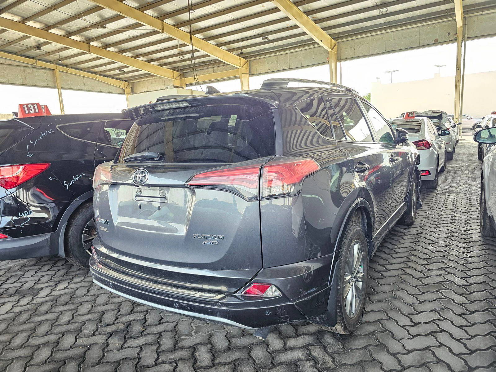 2018 TOYOTA RAV4 — 118230 KM — Lot W800799 — Souq - Marhaba Auctions Used Cars - Image 3