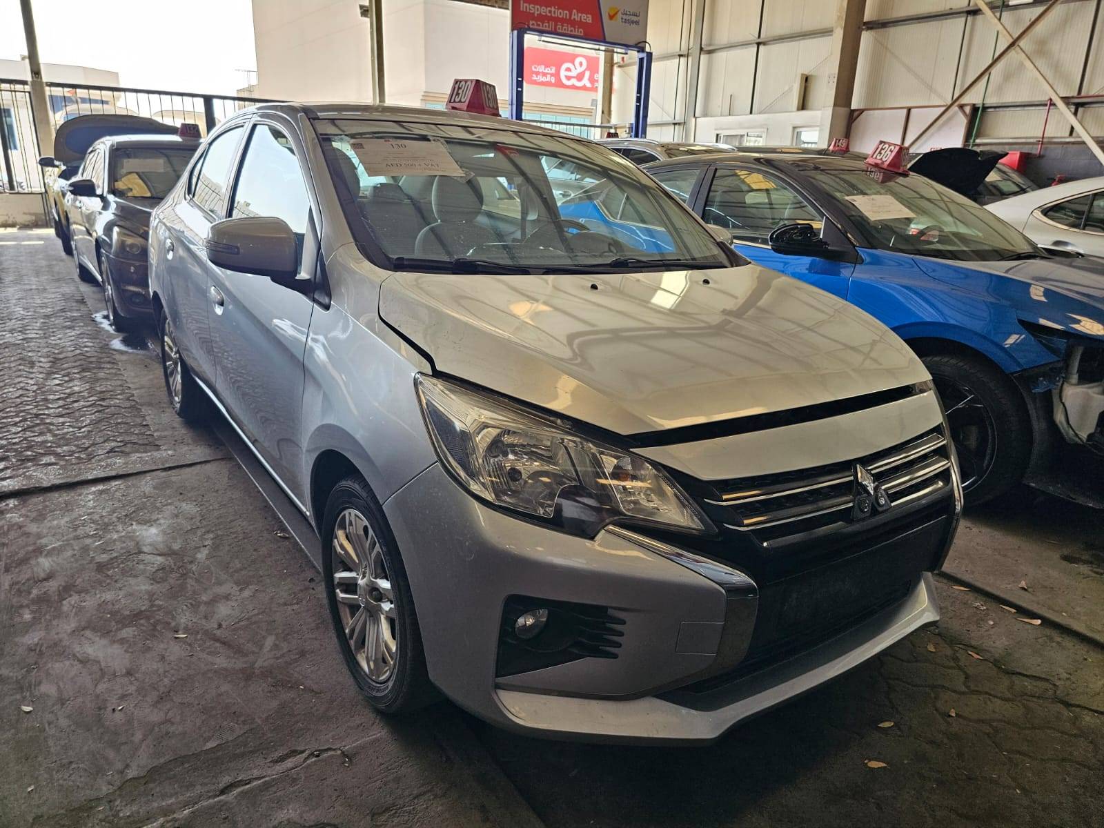 2022 MITSUBISHI ATTRAGE — 120510 KM — Lot 3NH001383 — Main - Marhaba Auctions Used Cars - Image 3