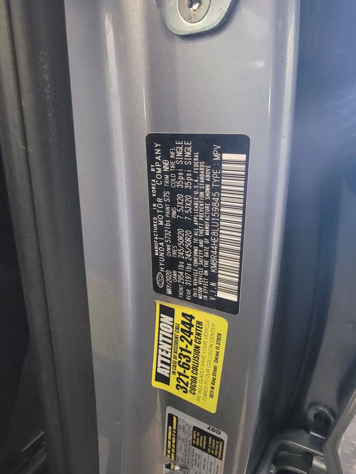 HYUNDAI PALISADE SEL 2020 - Marhaba Auction Used Cars - Image 10