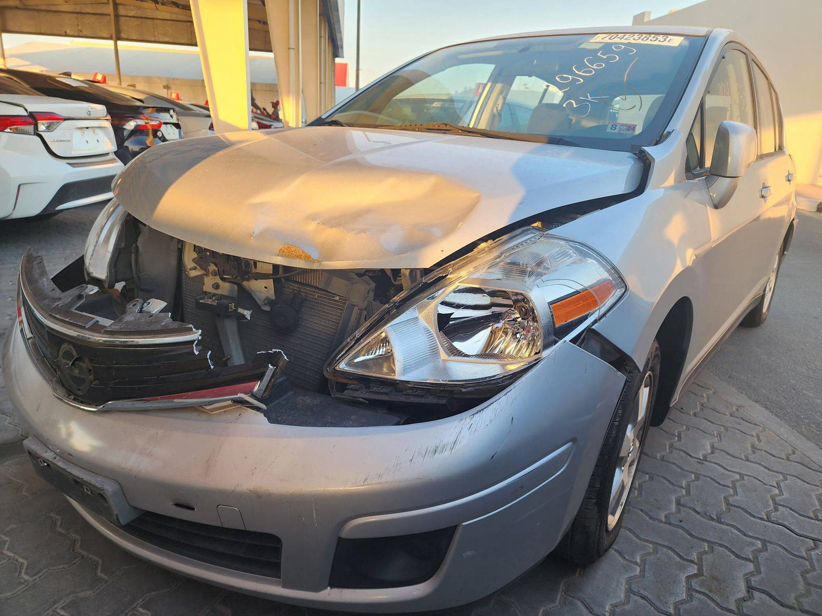 2012 NISSAN VERSA — 91780 Miles — Lot 70423853 - Marhaba Auctions Used Cars - Image 6