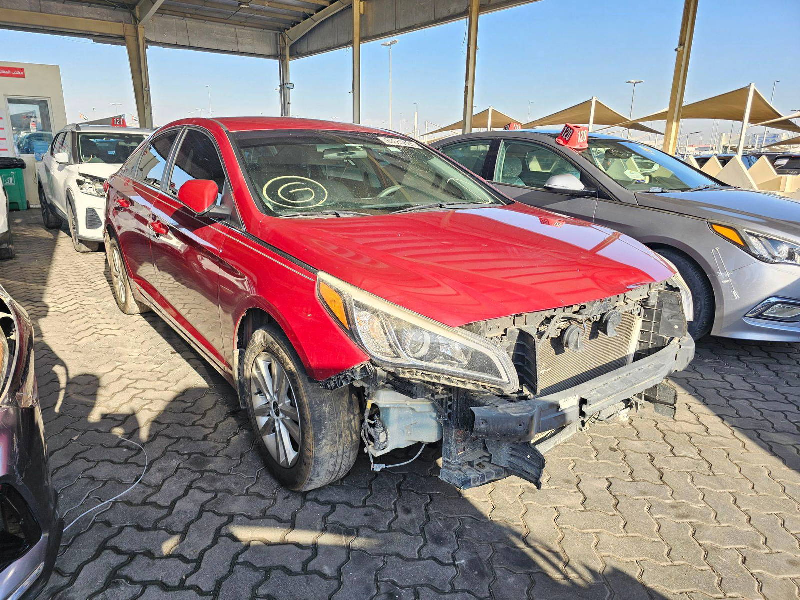 HYUNDAI SONATA 2015 - Marhaba Auction Used Cars - Image 4