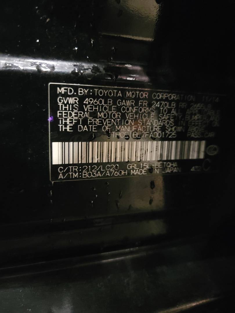 LEXUS GS 350 2015 - Marhaba Auction Used Cars - Image 10