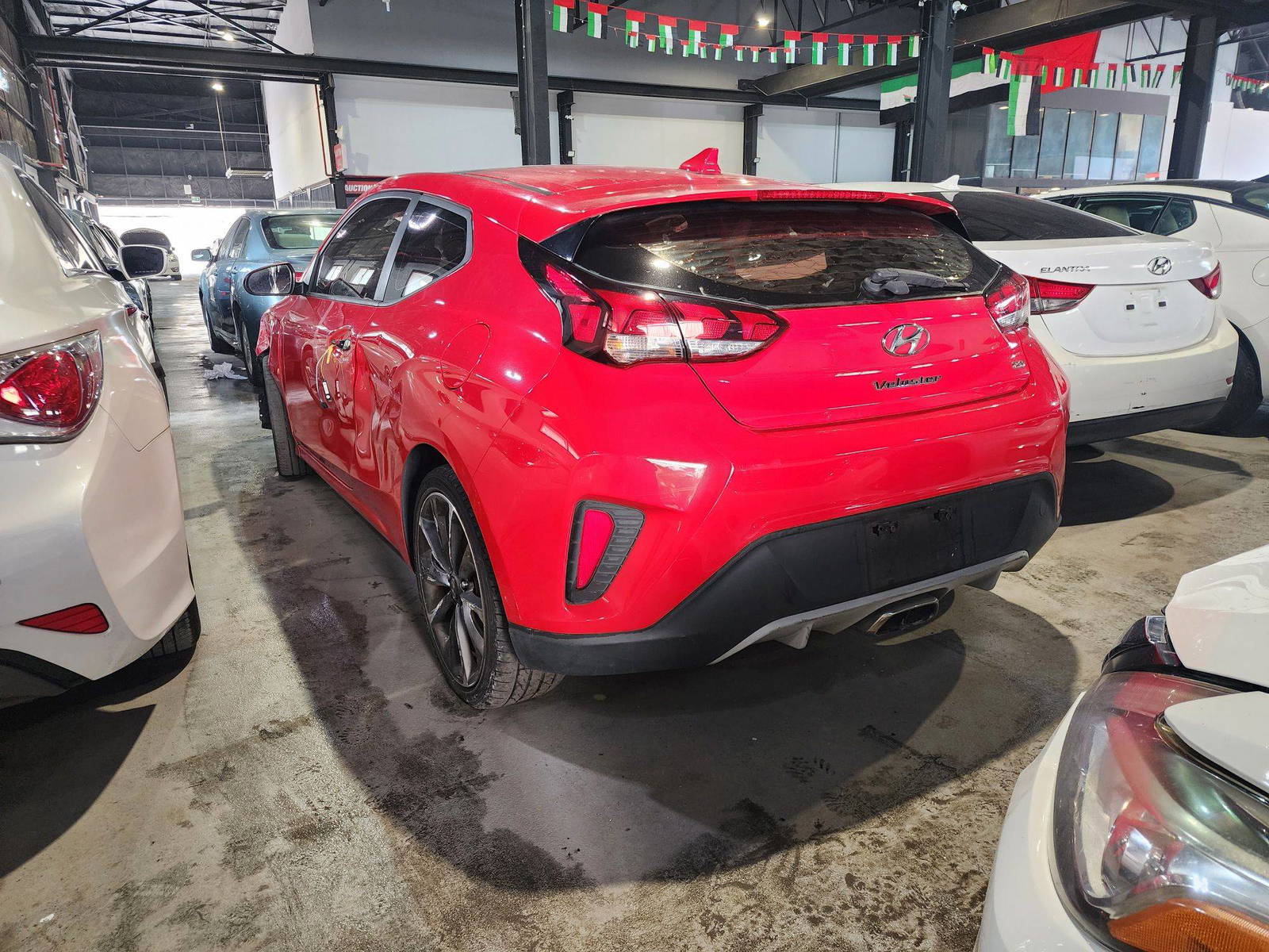 2019 HYUNDAI VELOSTER — 65847 Miles — Lot 009344 — Ind. 12 - Marhaba Auctions Used Cars - Image 3