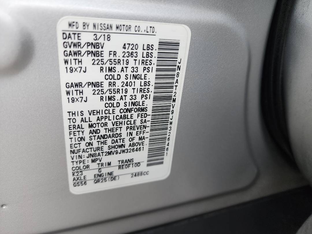 2018 NISSAN ROGUE — 52267 Miles — Lot 82878293 — Souq - Marhaba Auctions Used Cars - Image 5