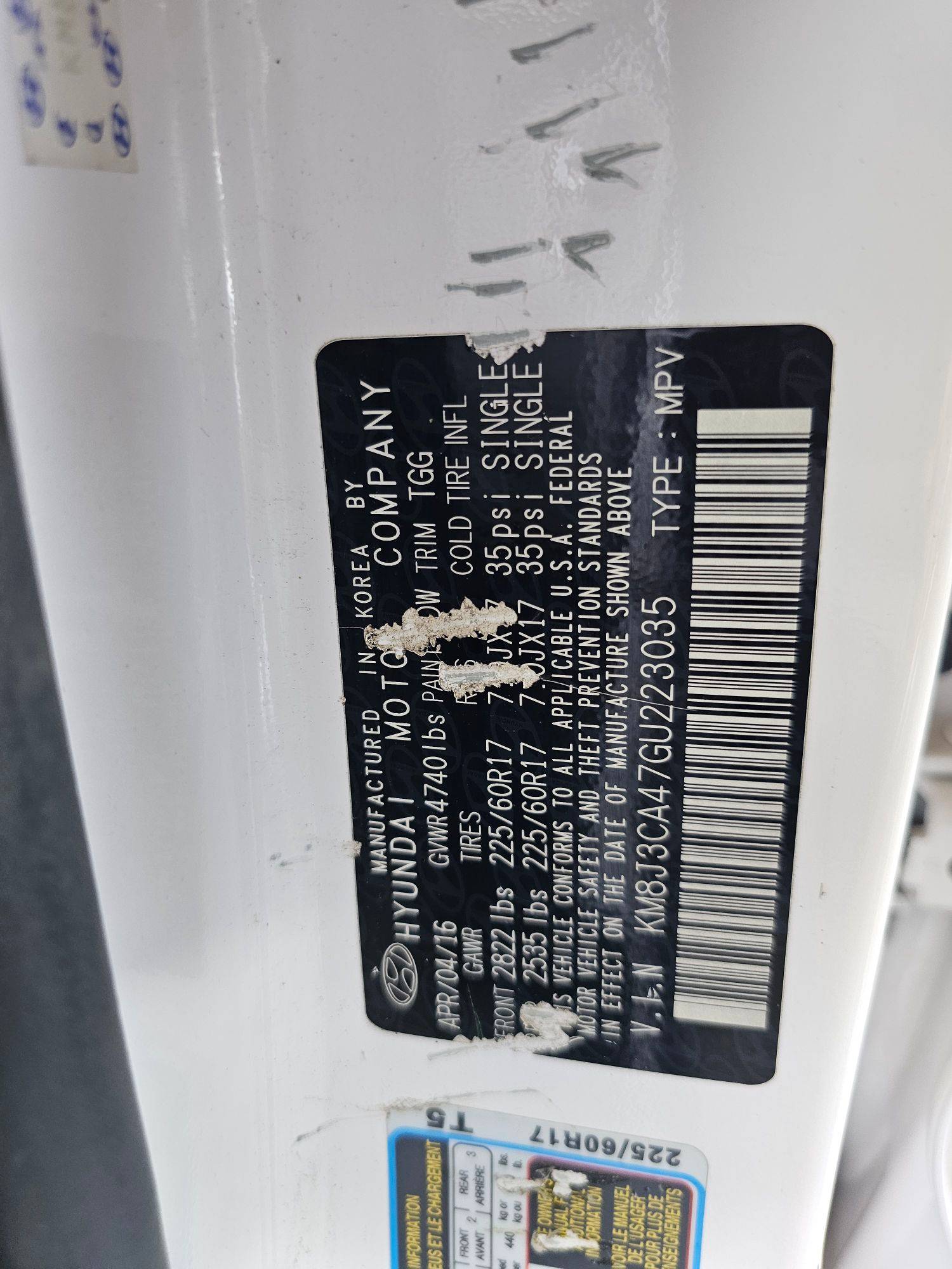 HYUNDAI TUCSON 2016 - Marhaba Auction Used Cars - Image 9