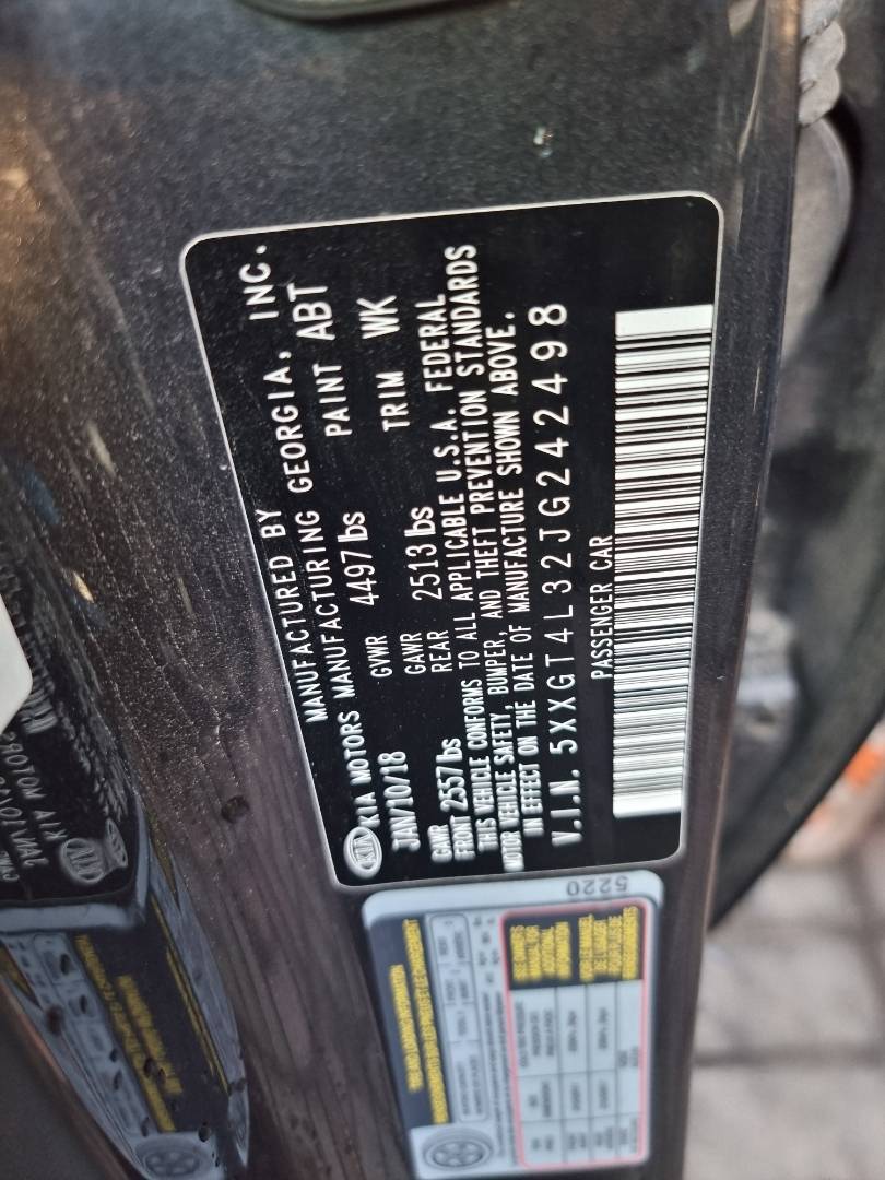 KIA OPTIMA 2018 - Marhaba Auction Used Cars - Image 7