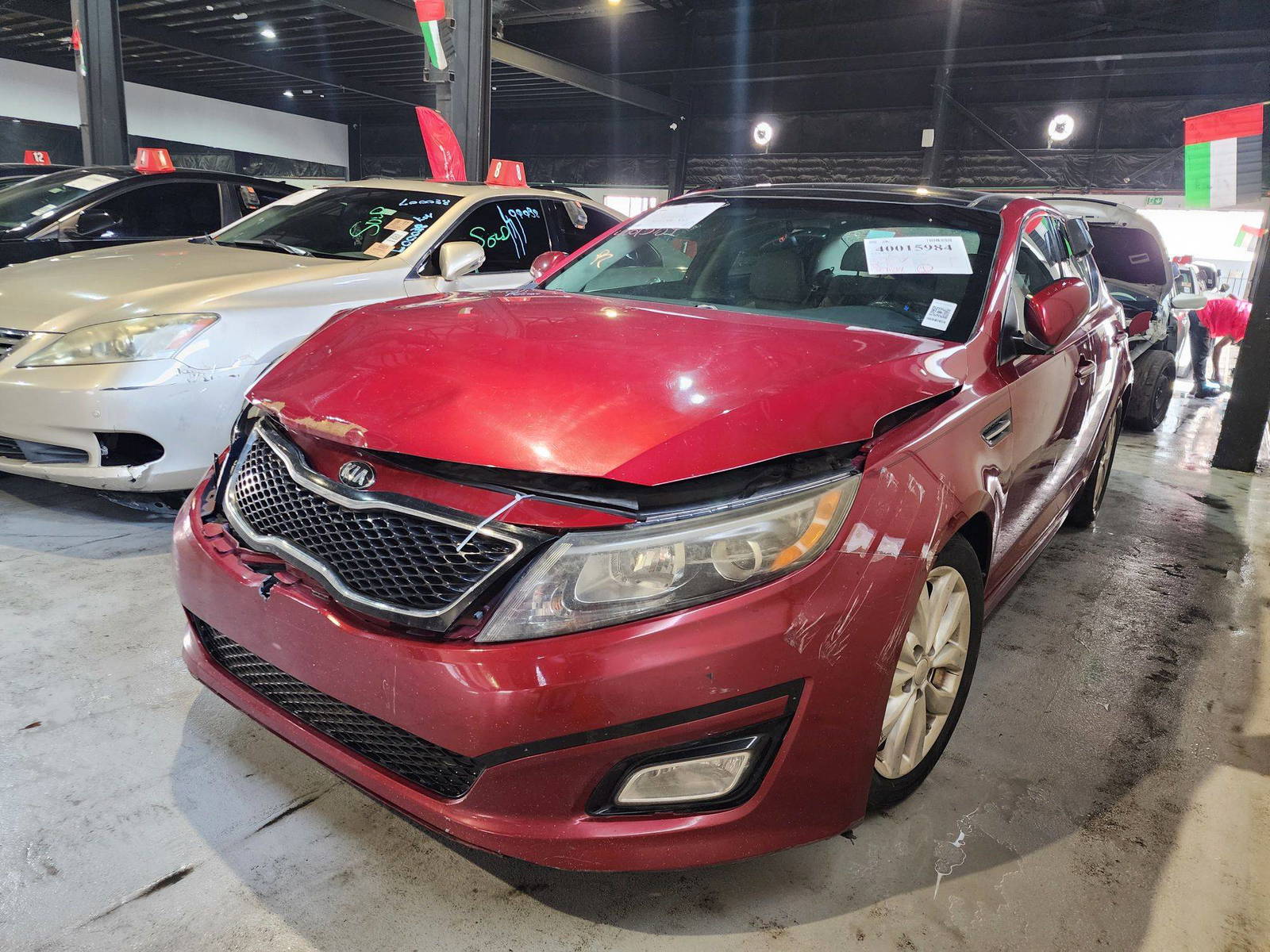 2015 KIA OPTIMA — 207028 Miles — Lot 493307 — Al Quoz - Marhaba Auctions Used Cars - Image 6