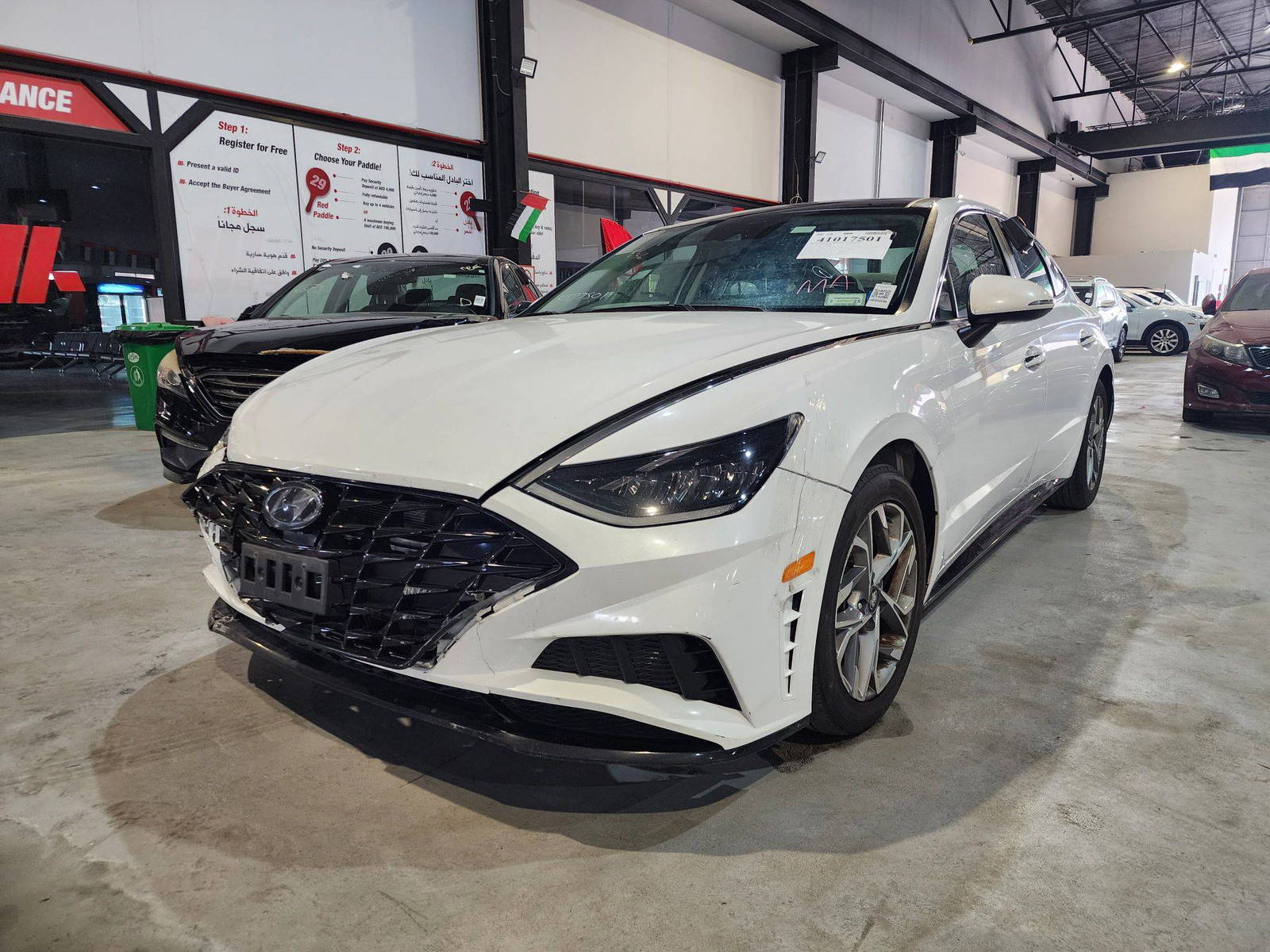 2020 HYUNDAI SONATA — 120071 Miles — Lot 2104578 — Main - Marhaba Auctions Used Cars - Image 3