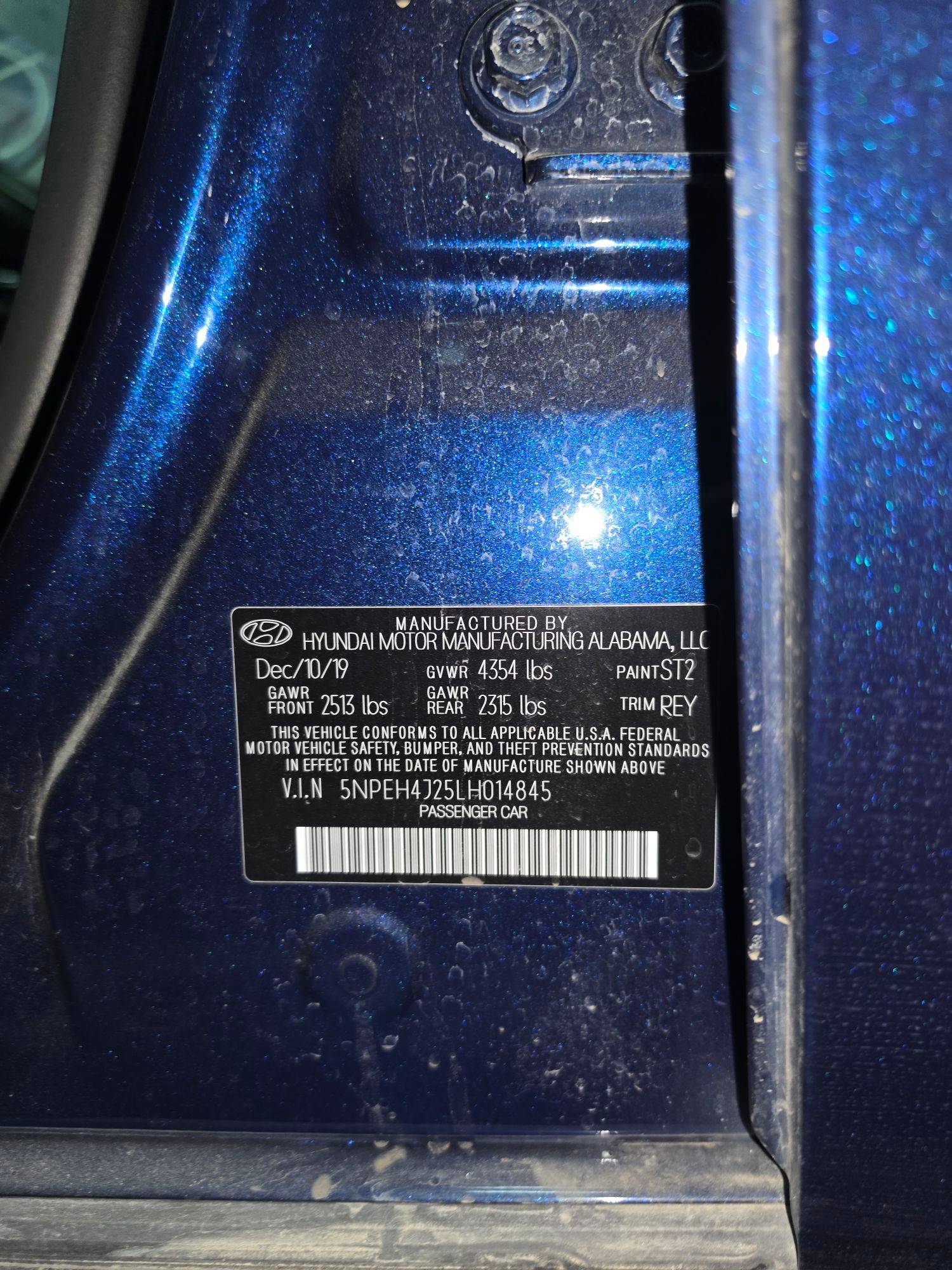 HYUNDAI SONATA 2020 - Marhaba Auction Used Cars - Image 10